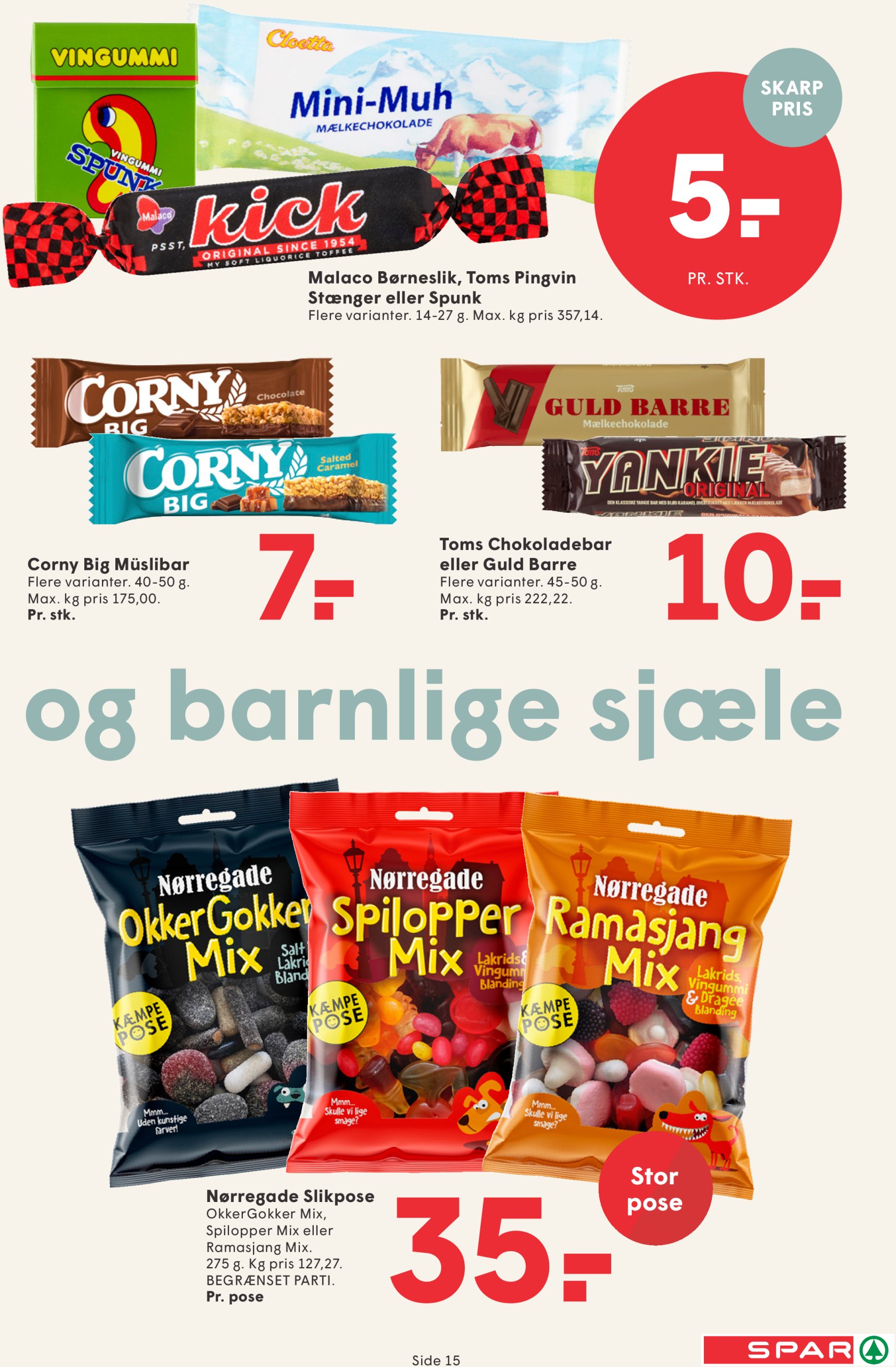 spar - Spar tilbudsavis gyldig fra 04.07. til 10.07. - page: 15
