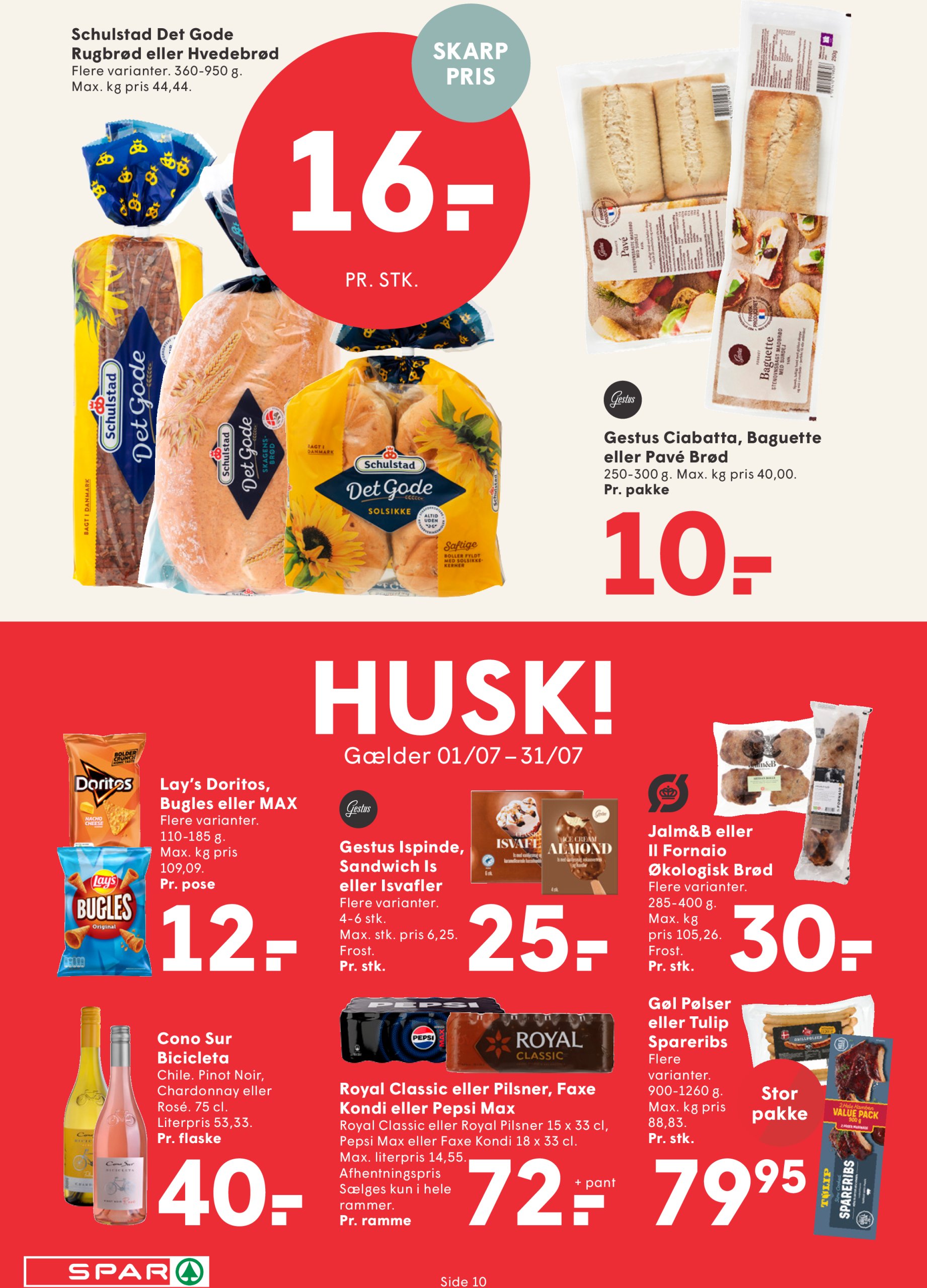 spar - Spar tilbudsavis gyldig fra 11.07. til 17.07. - page: 10