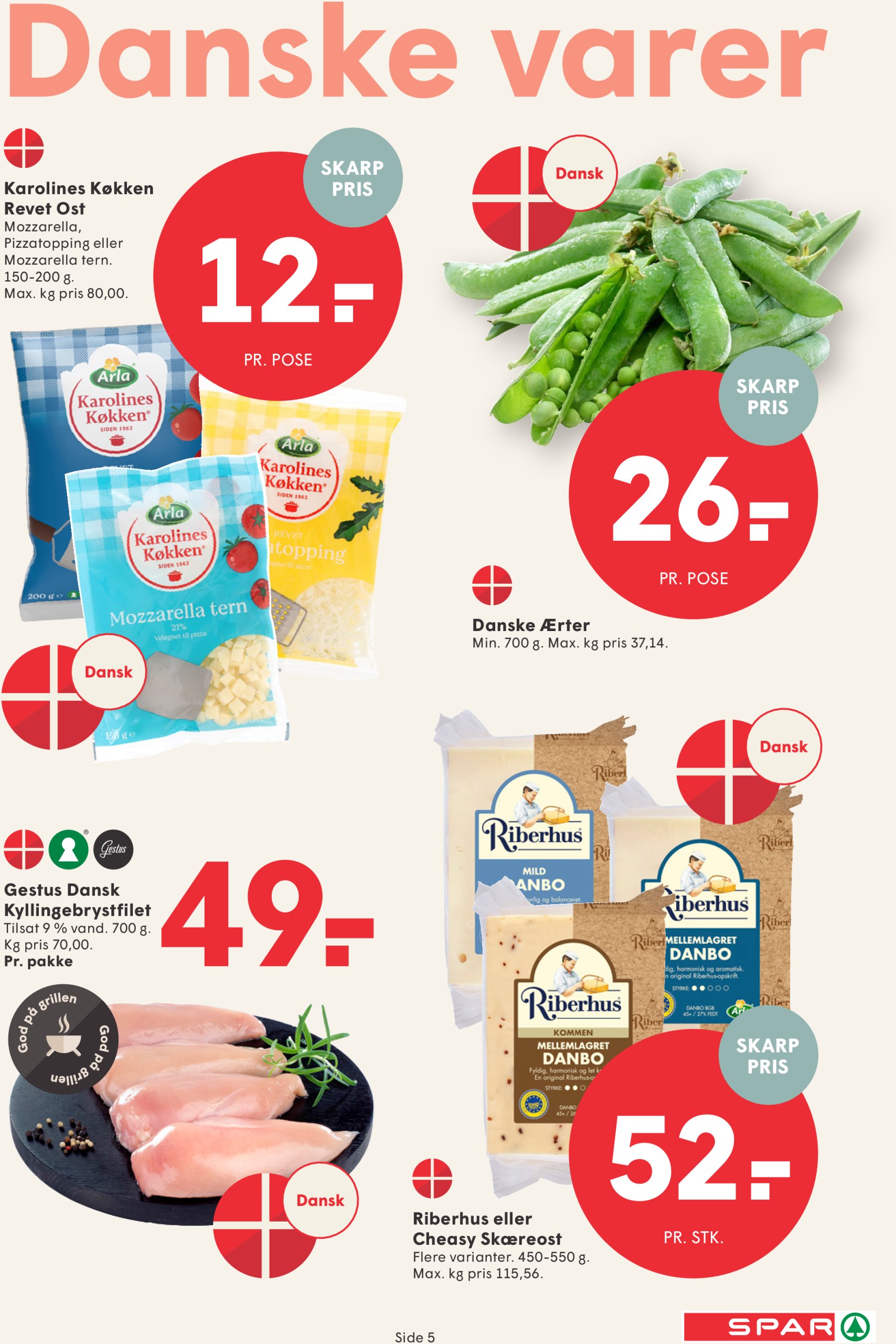 spar - Spar tilbudsavis gyldig fra 18.07. til 24.07. - page: 5