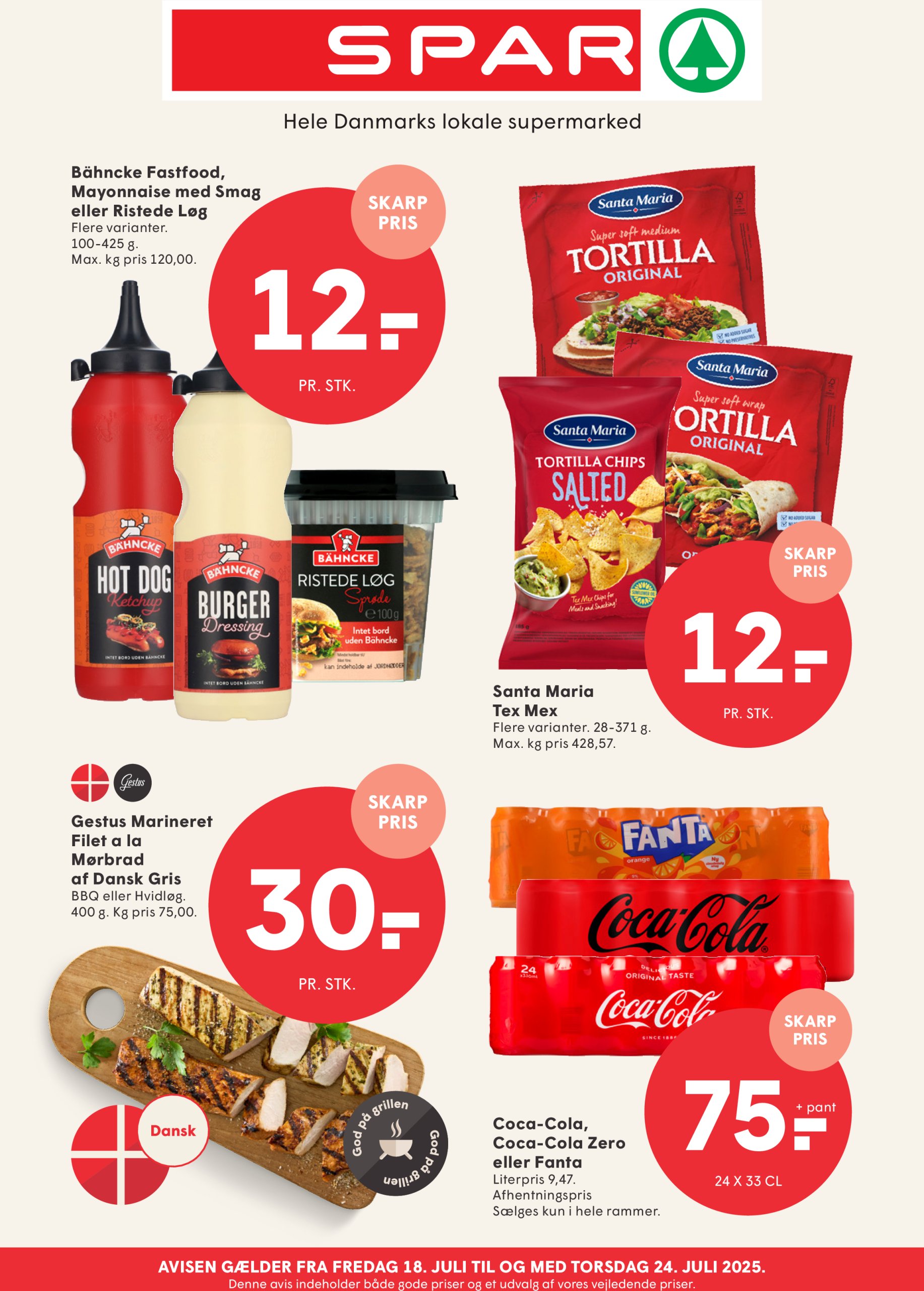 spar - Spar tilbudsavis gyldig fra 18.07. til 24.07.