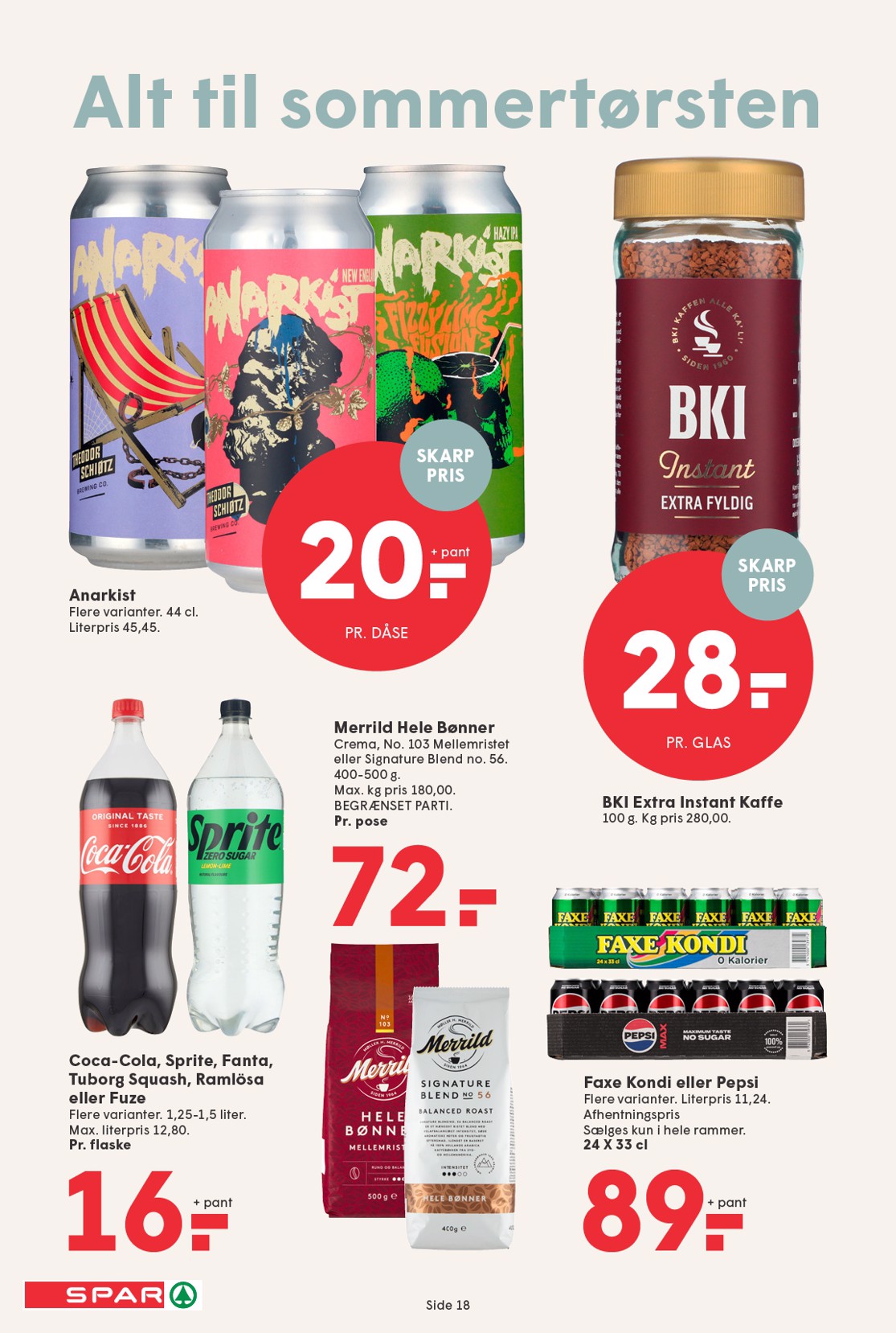 spar - Spar tilbudsavis gyldig fra 25.07. til 31.07. - page: 18