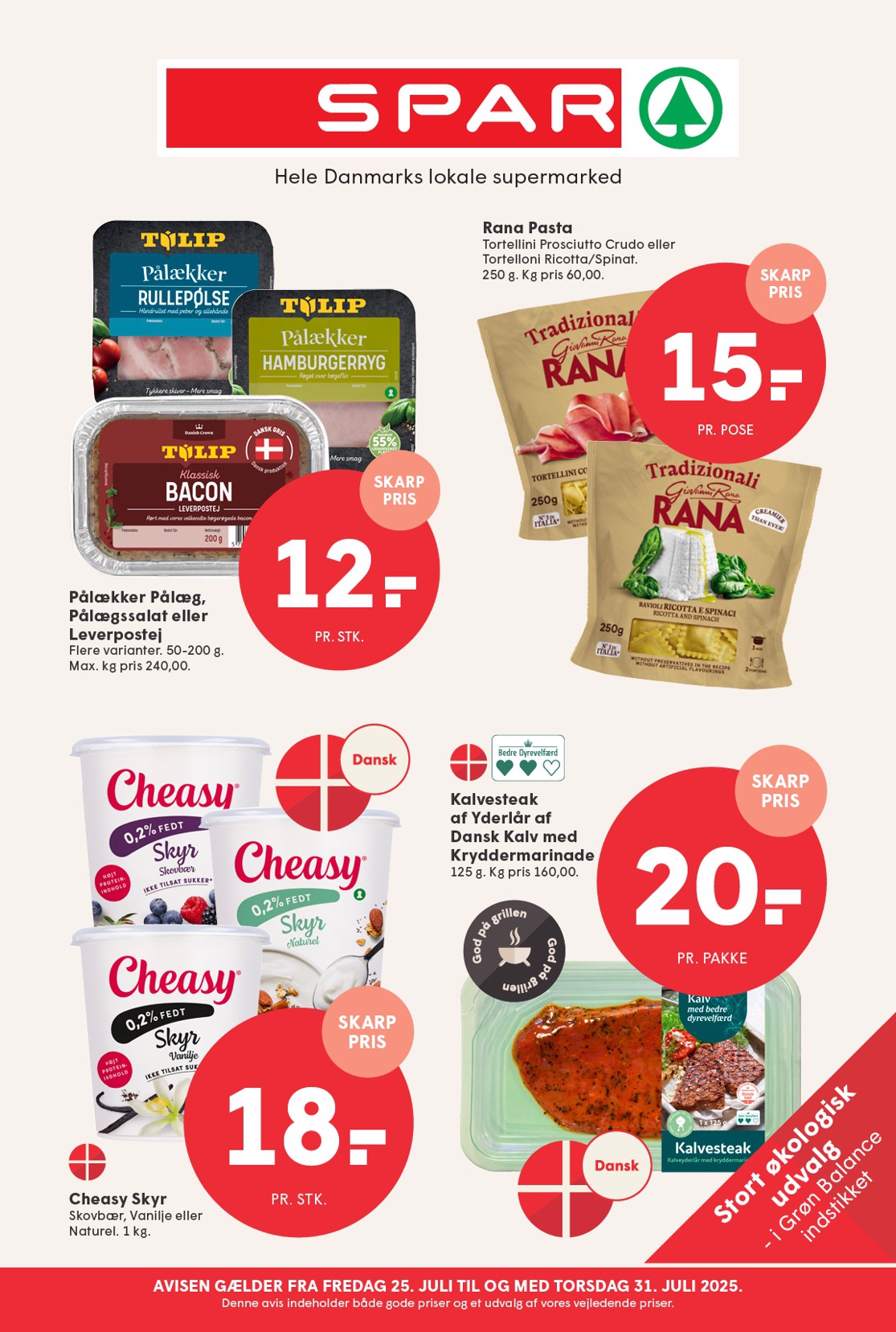 spar - Spar tilbudsavis gyldig fra 25.07. til 31.07.
