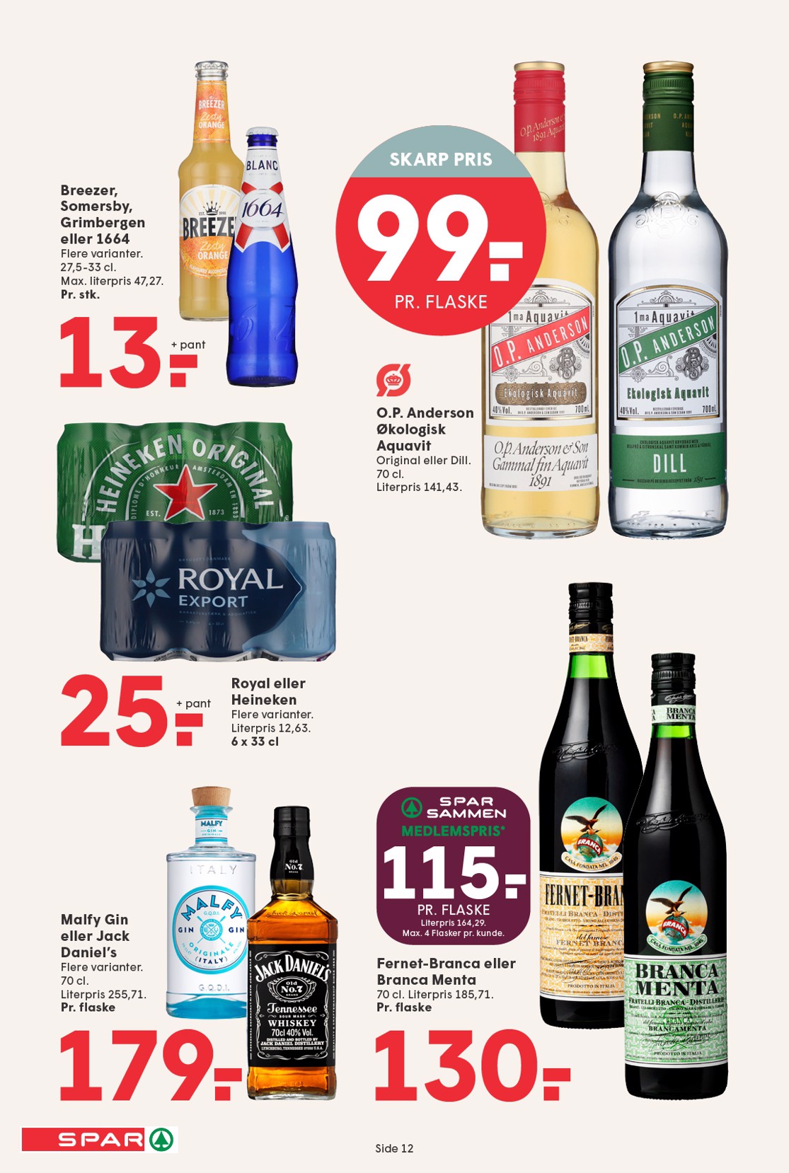 spar - Spar tilbudsavis gyldig fra 01.08. til 07.08. - page: 12