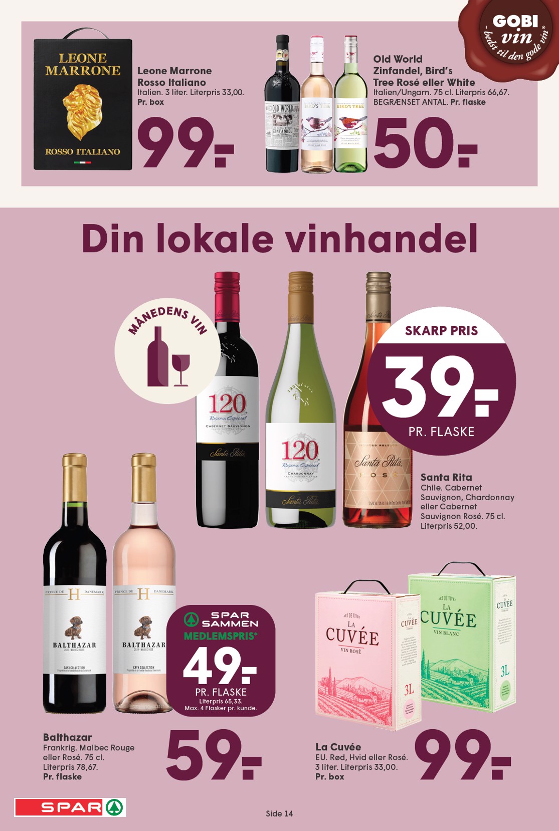 spar - Spar tilbudsavis gyldig fra 01.08. til 07.08. - page: 14