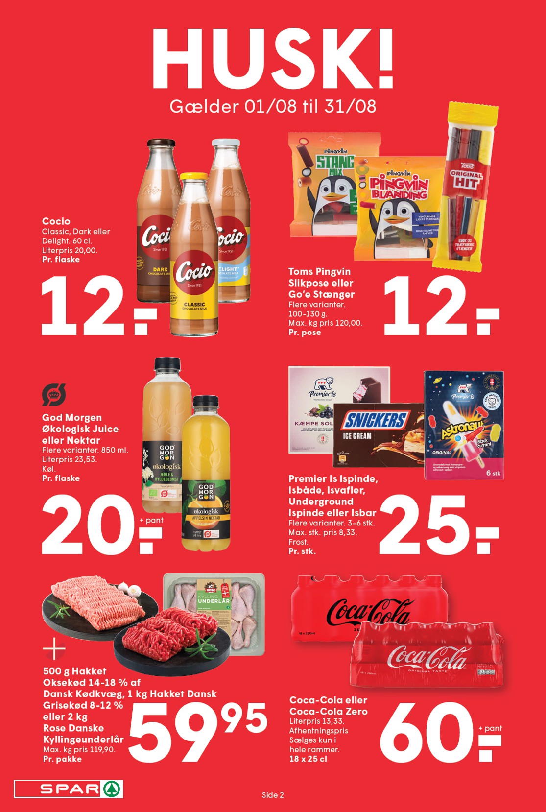 spar - Spar tilbudsavis gyldig fra 01.08. til 07.08. - page: 2