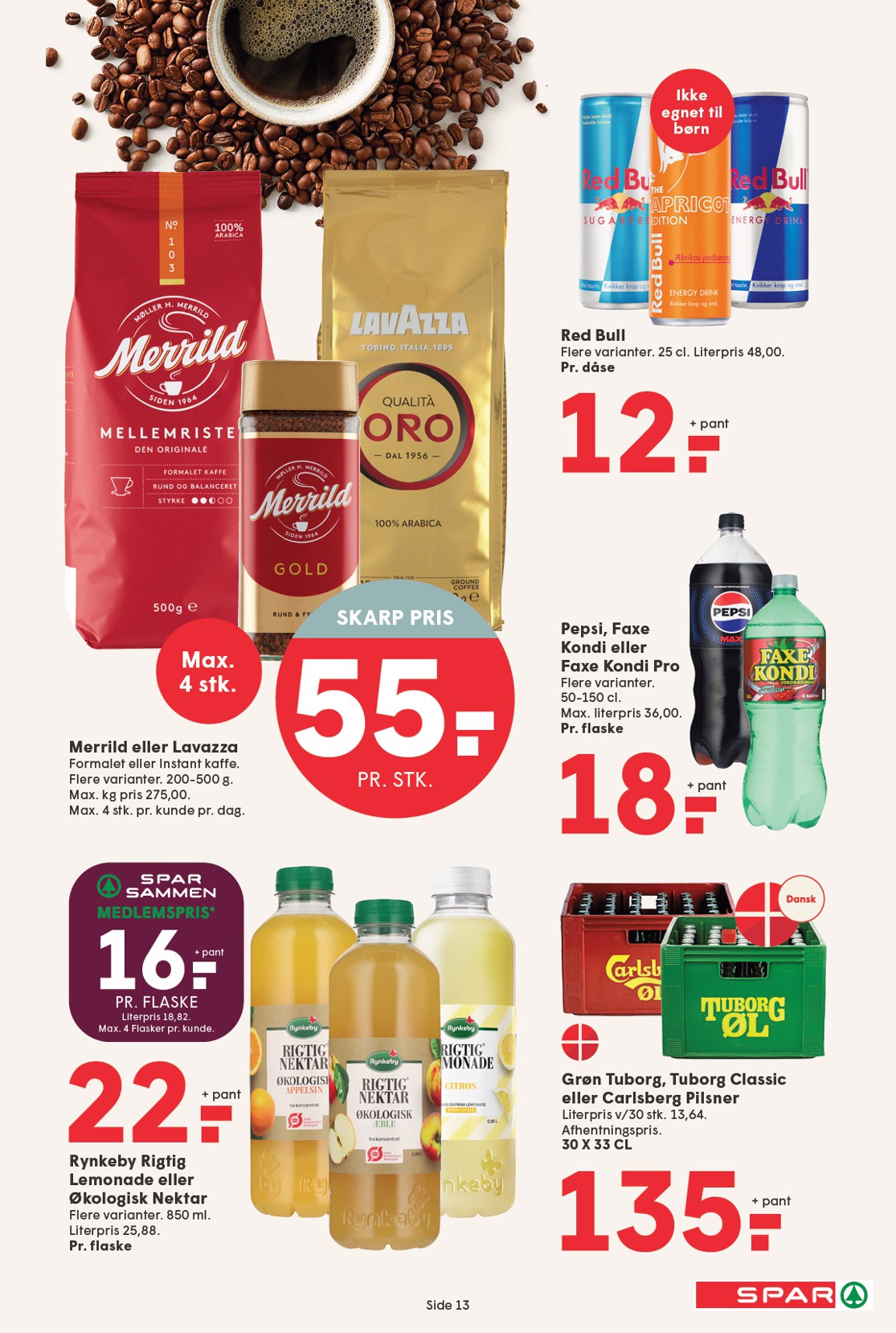 spar - Spar tilbudsavis gyldig fra 01.08. til 07.08. - page: 13