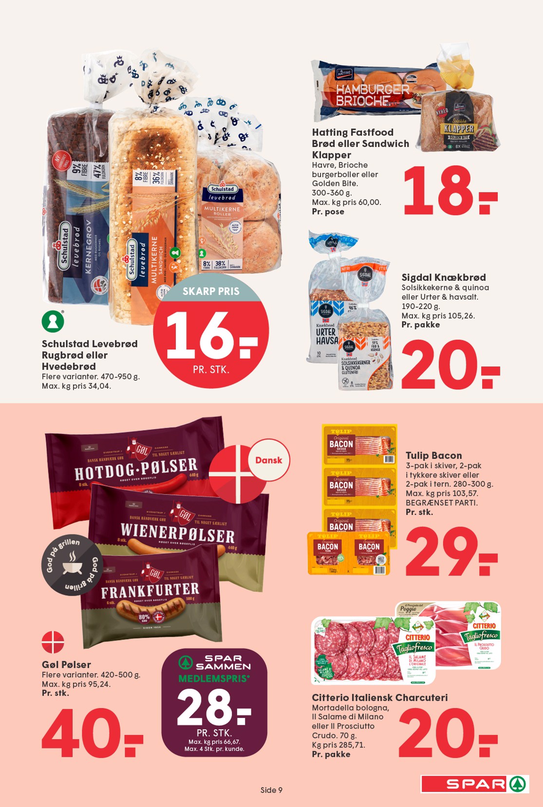 spar - Spar tilbudsavis gyldig fra 01.08. til 07.08. - page: 9