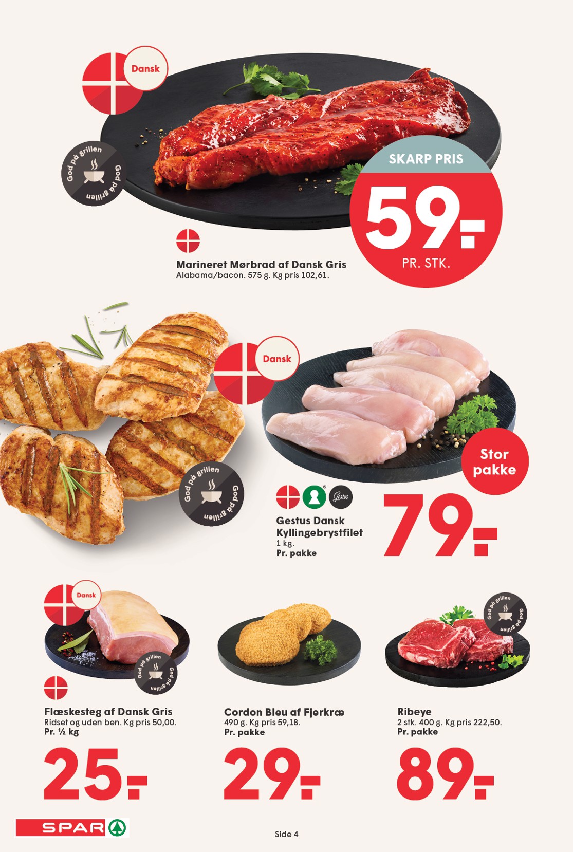 spar - Spar tilbudsavis gyldig fra 01.08. til 07.08. - page: 4