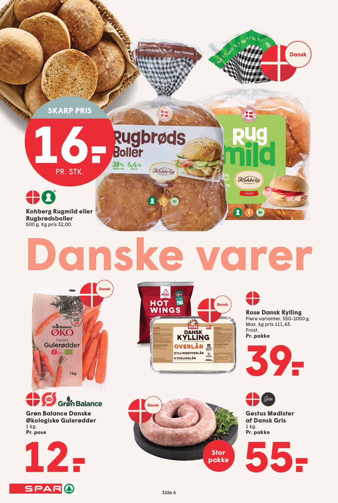 spar - Spar tilbudsavis gyldig fra 01.08. til 07.08. - page: 6