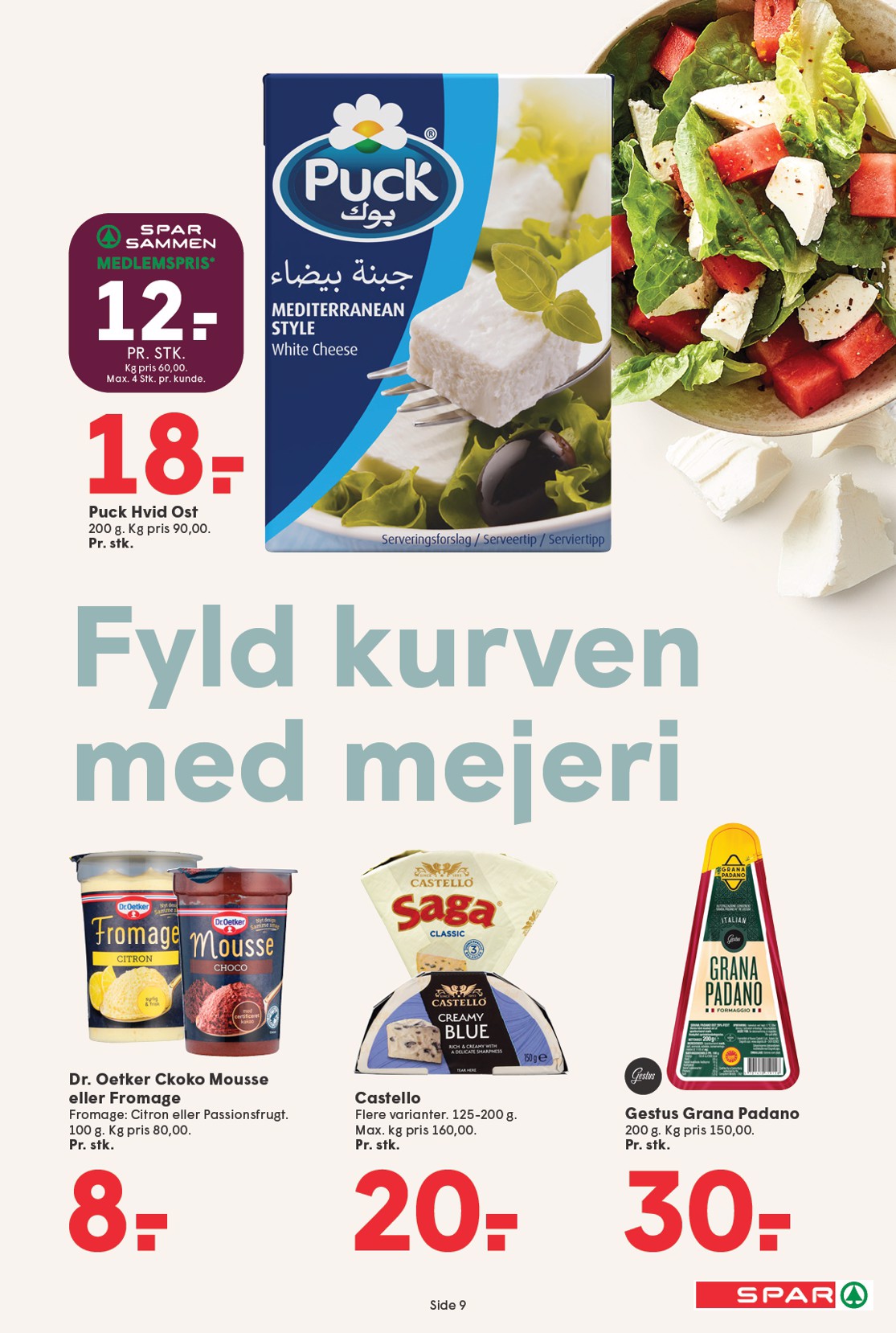 spar - Spar tilbudsavis gyldig fra 08.08. til 14.08. - page: 9