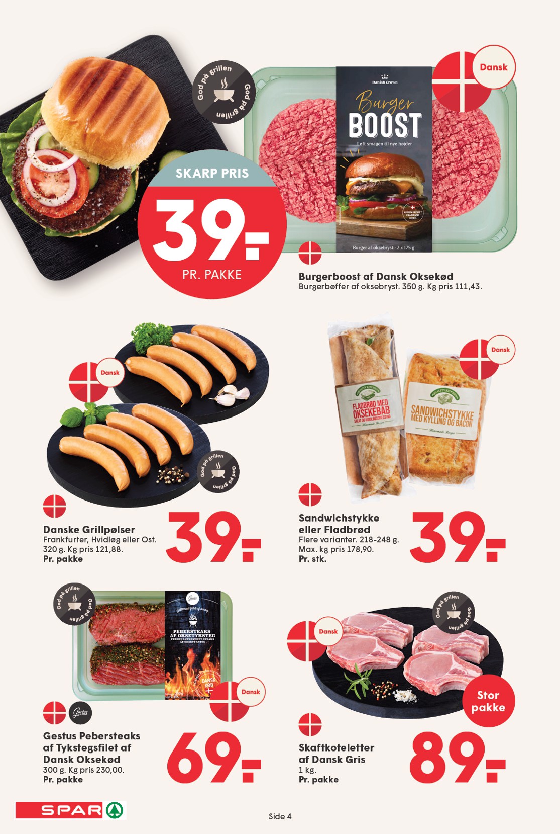 spar - Spar tilbudsavis gyldig fra 08.08. til 14.08. - page: 4