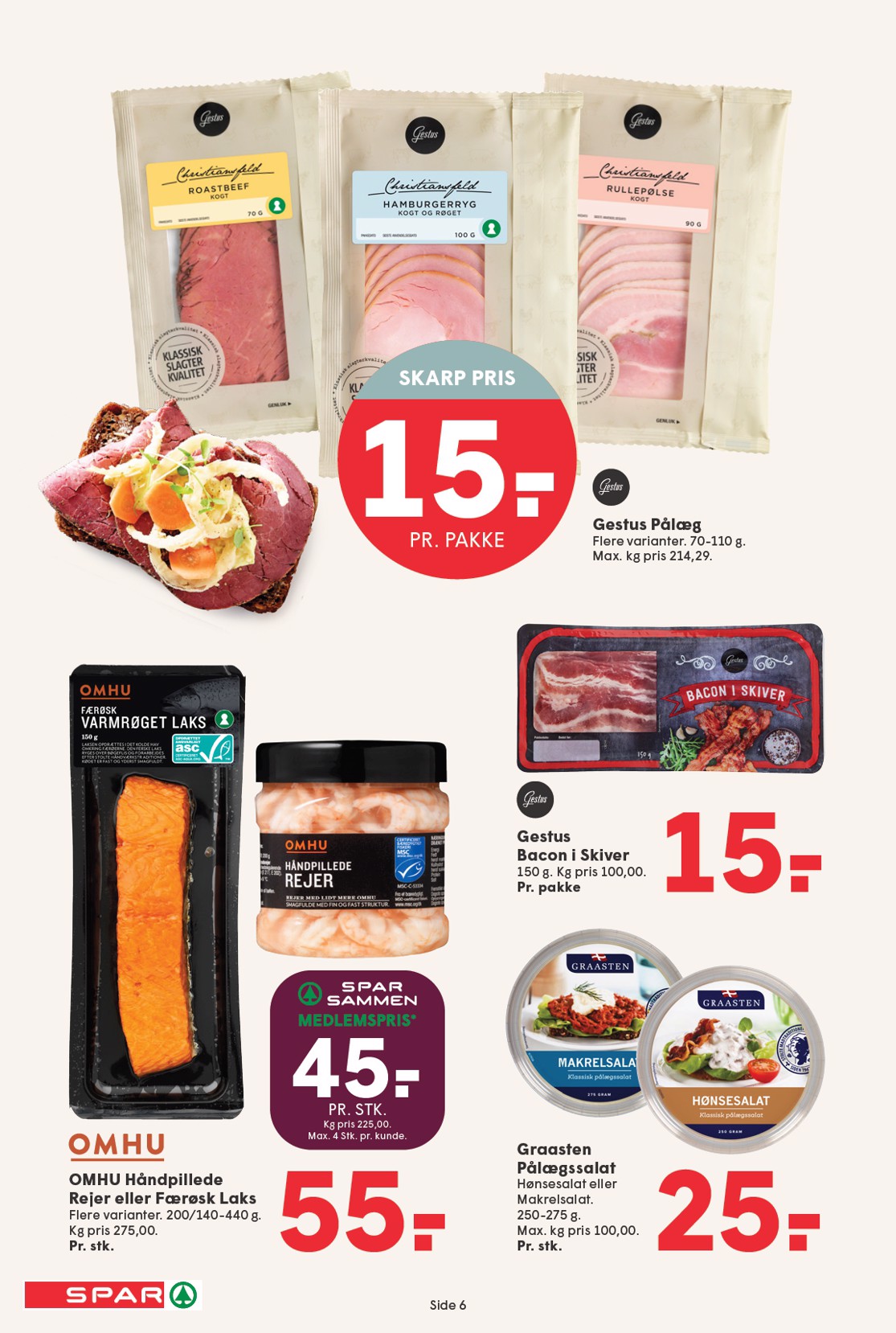 spar - Spar tilbudsavis gyldig fra 08.08. til 14.08. - page: 6
