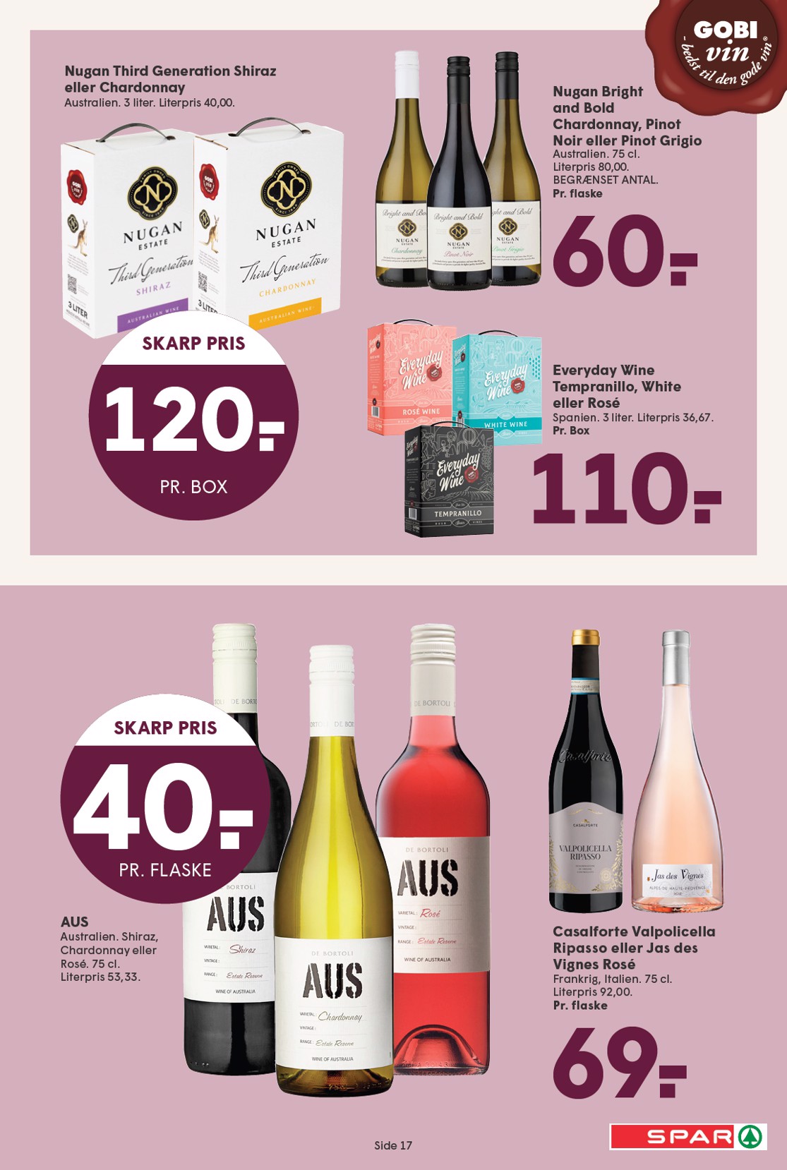 spar - Spar tilbudsavis gyldig fra 08.08. til 14.08. - page: 17