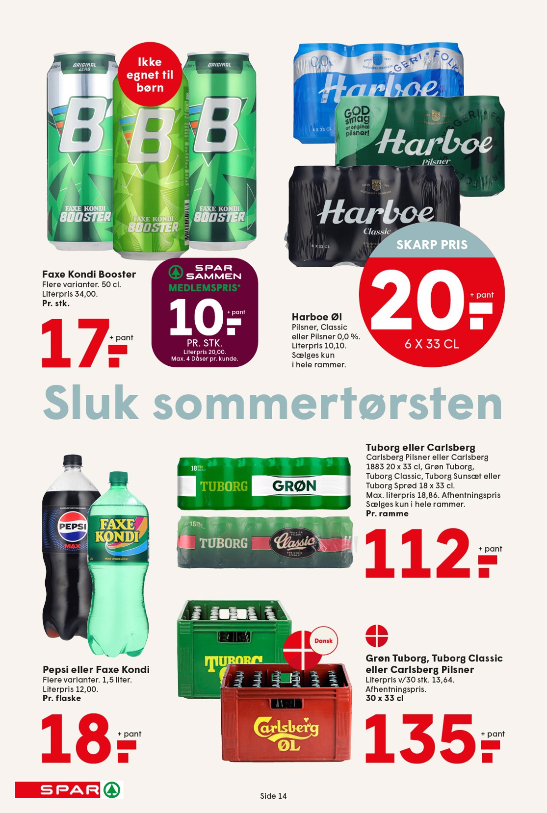 spar - Spar tilbudsavis gyldig fra 15.08. til 21.08. - page: 14