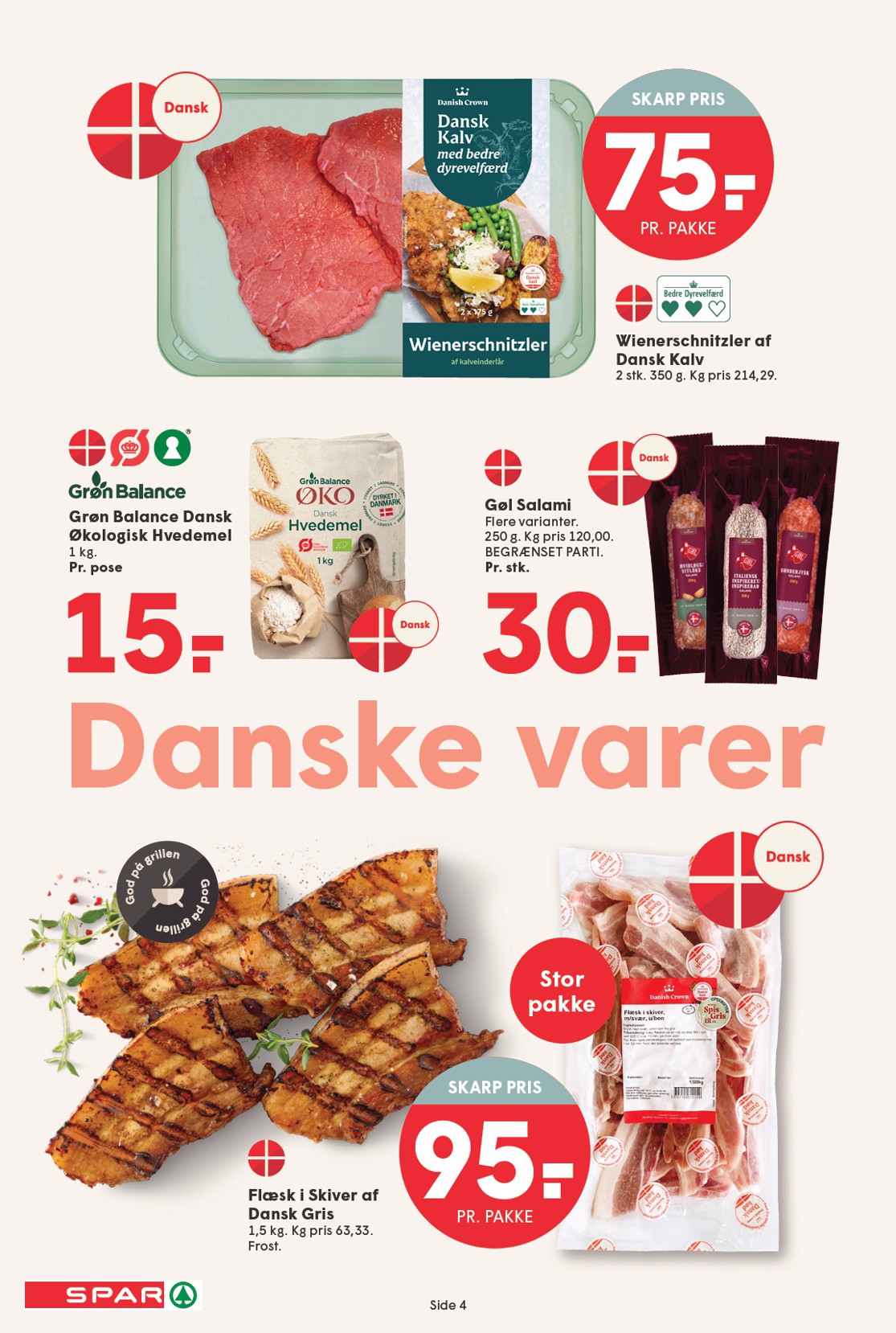 spar - Spar tilbudsavis gyldig fra 15.08. til 21.08. - page: 4