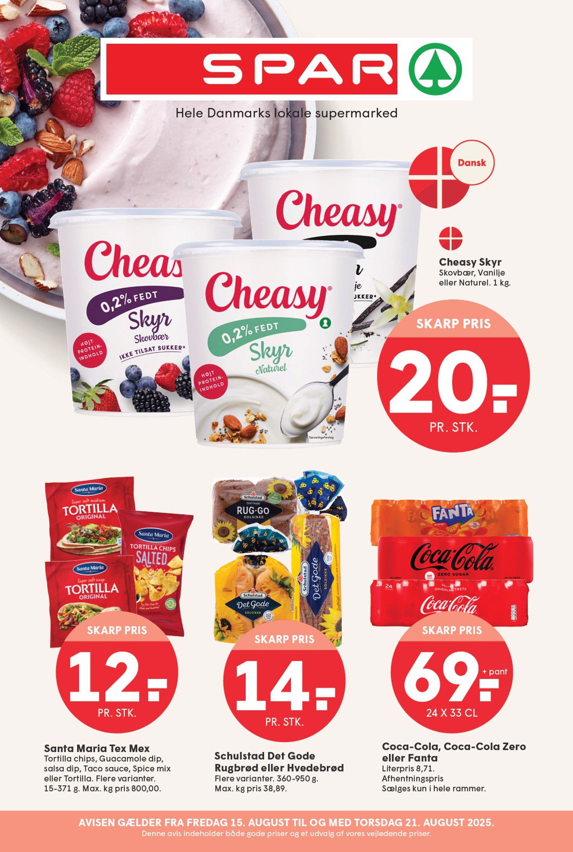 spar - Spar tilbudsavis gyldig fra 15.08. til 21.08.