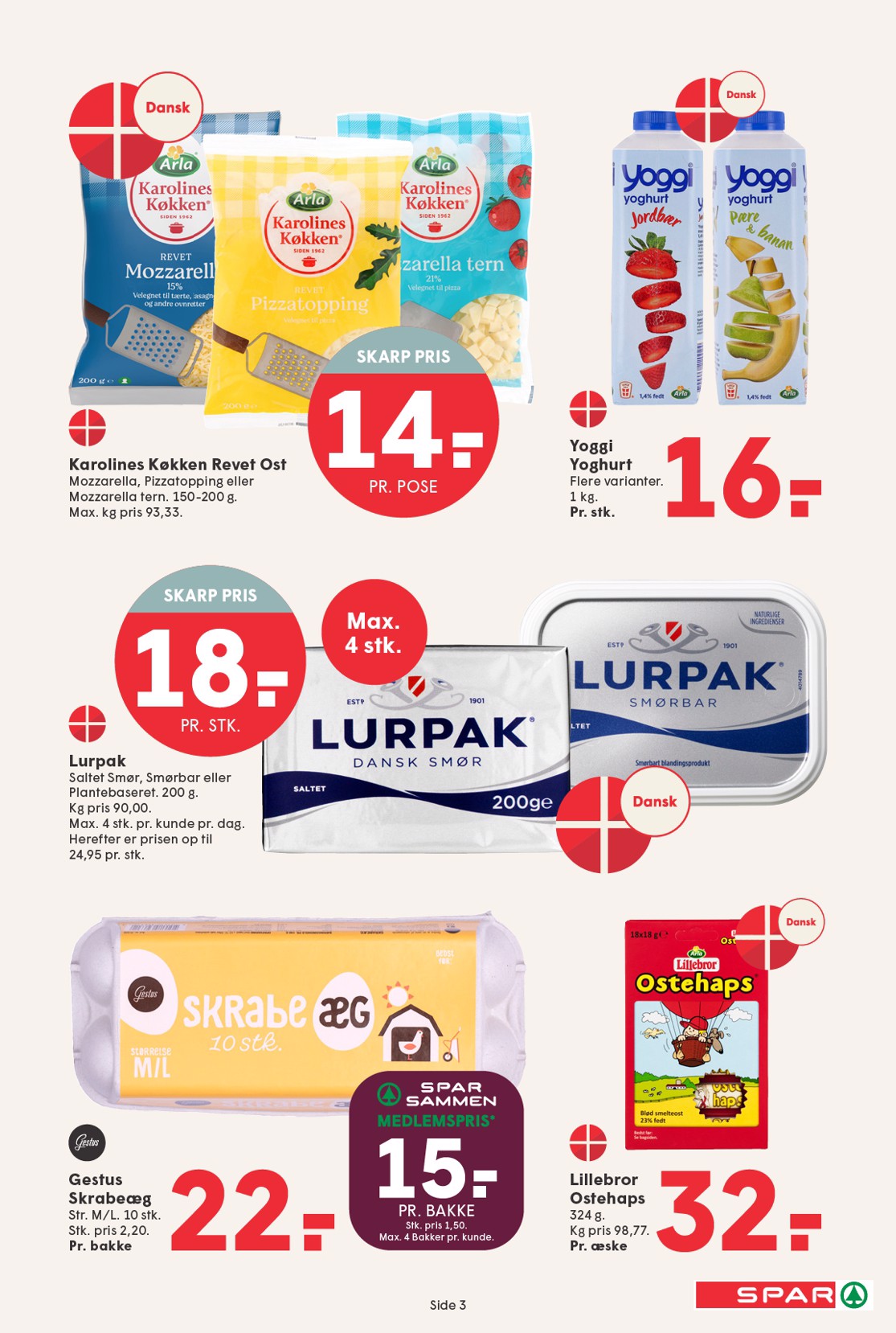 spar - Spar tilbudsavis gyldig fra 15.08. til 21.08. - page: 3