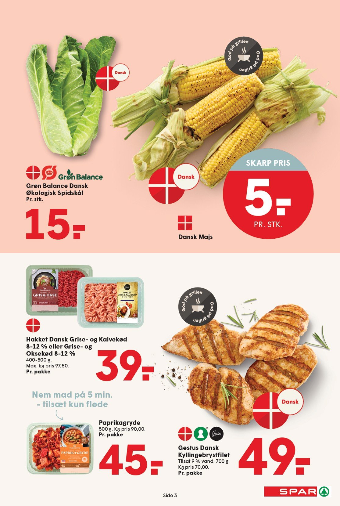 spar - Spar tilbudsavis gyldig fra 22.08. til 28.08. - page: 3