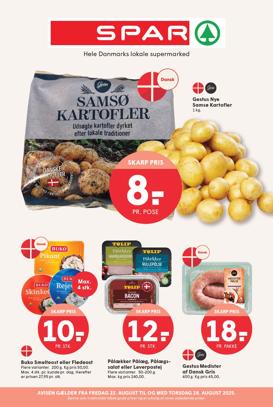 spar - Spar tilbudsavis gyldig fra 22.08. til 28.08.