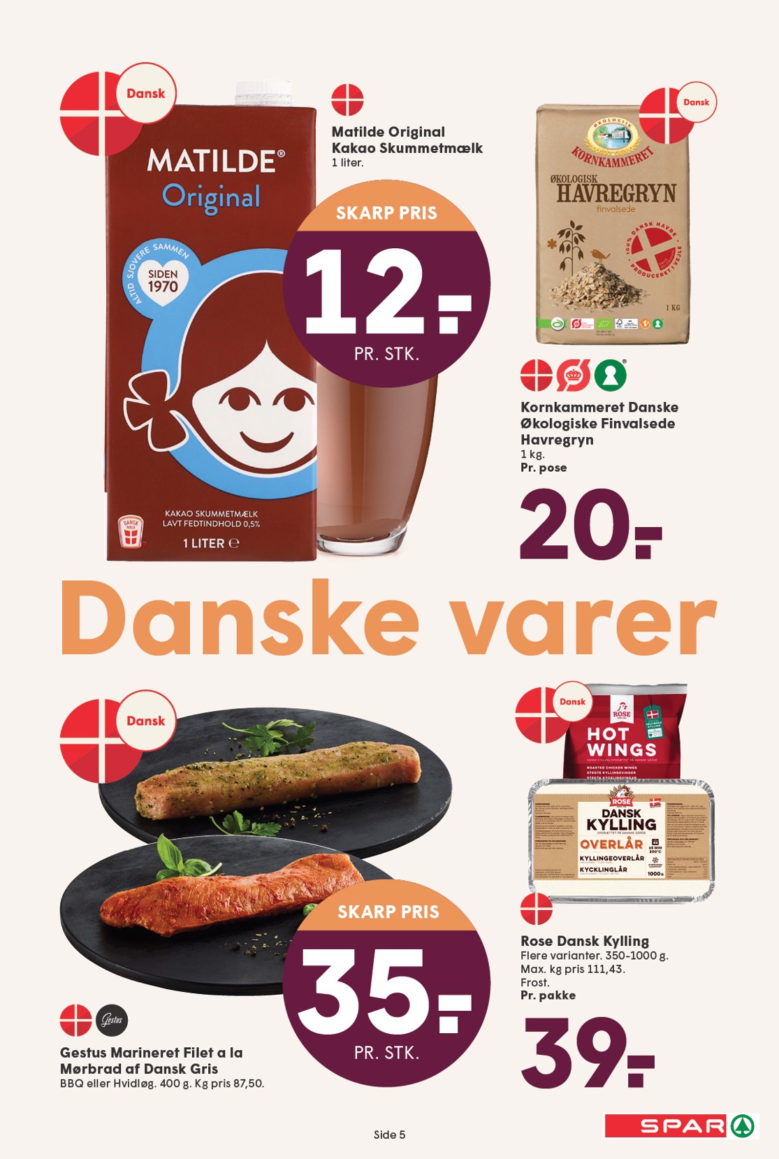 spar - Spar tilbudsavis gyldig fra 29.08. til 04.09. - page: 5
