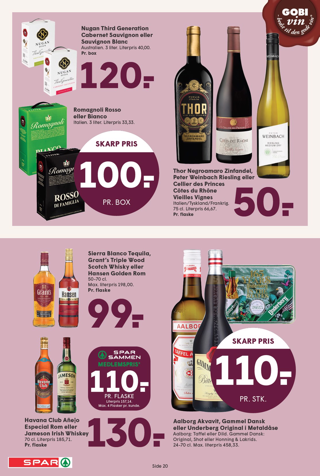 spar - Spar tilbudsavis gyldig fra 29.08. til 04.09. - page: 20