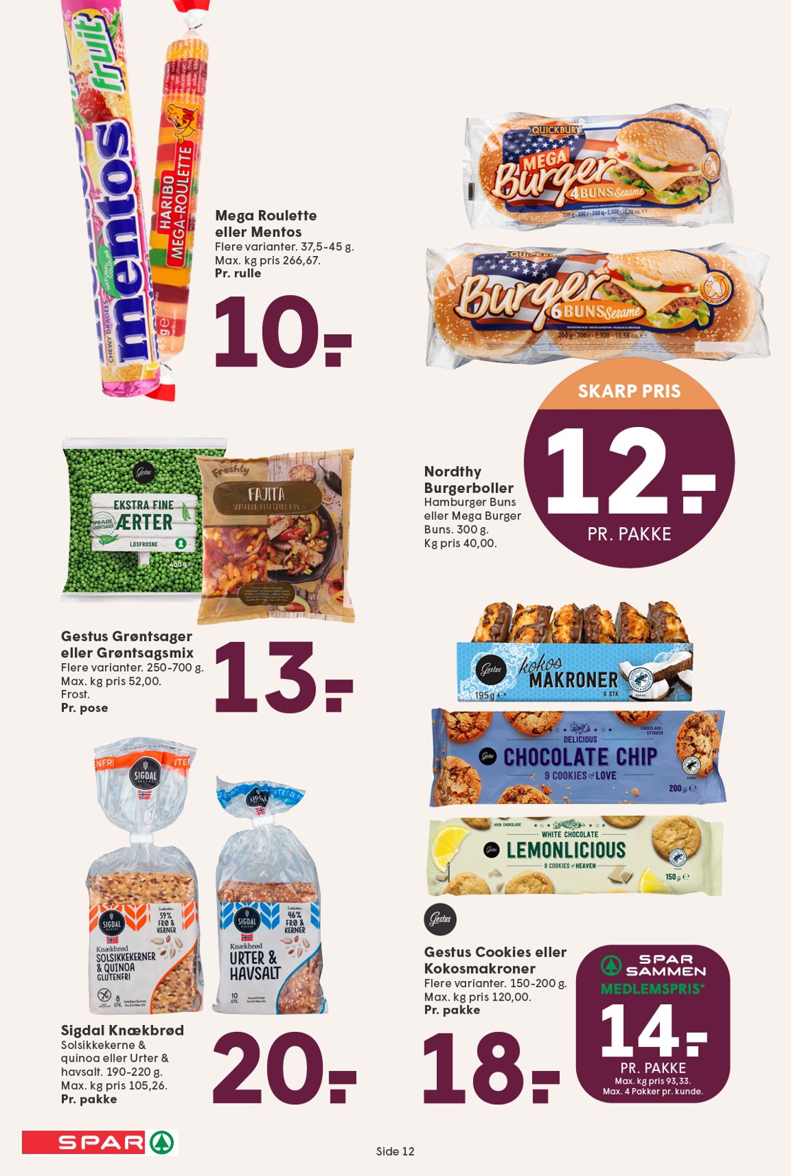 spar - Spar tilbudsavis gyldig fra 05.09. til 11.09. - page: 12