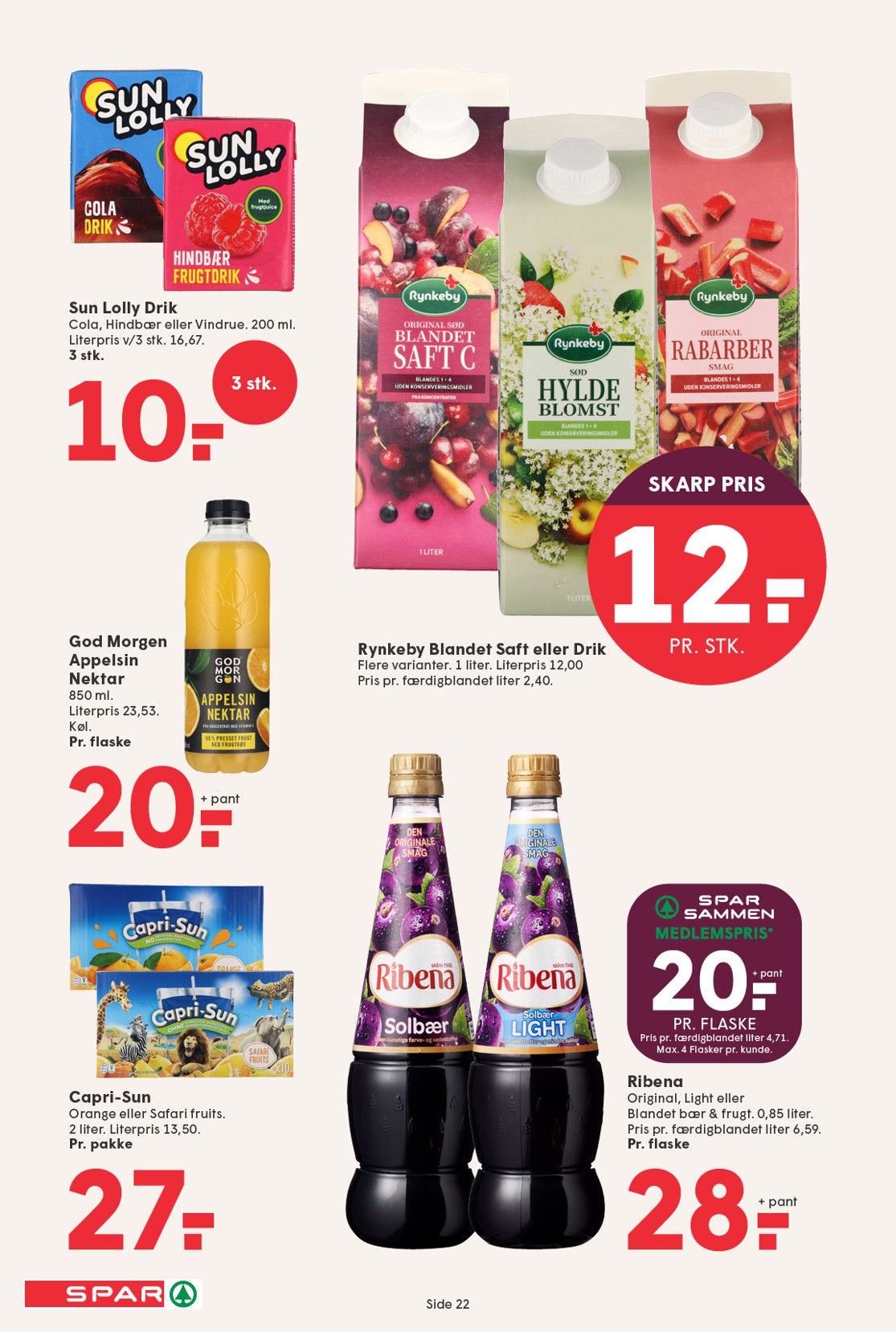 spar - Spar tilbudsavis gyldig fra 12.09. til 18.09. - page: 22