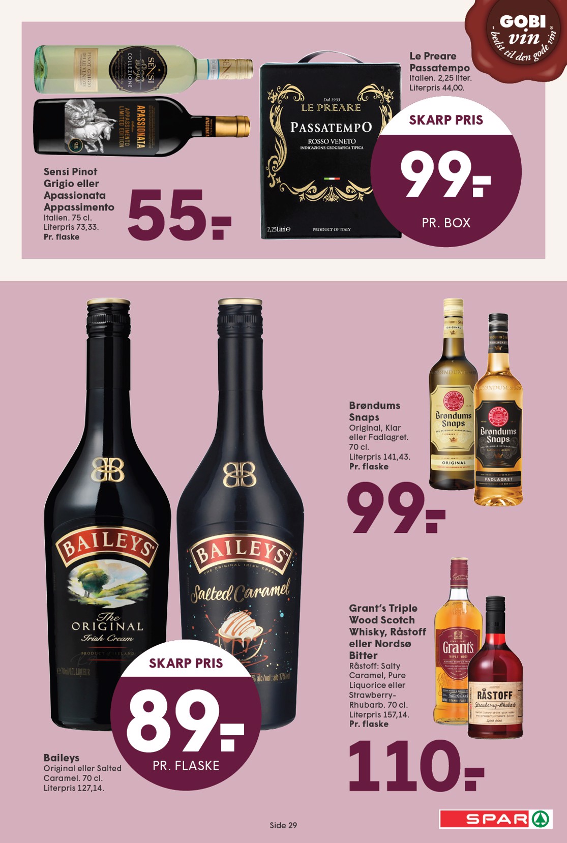 spar - Spar tilbudsavis gyldig fra 19.09. til 25.09. - page: 29