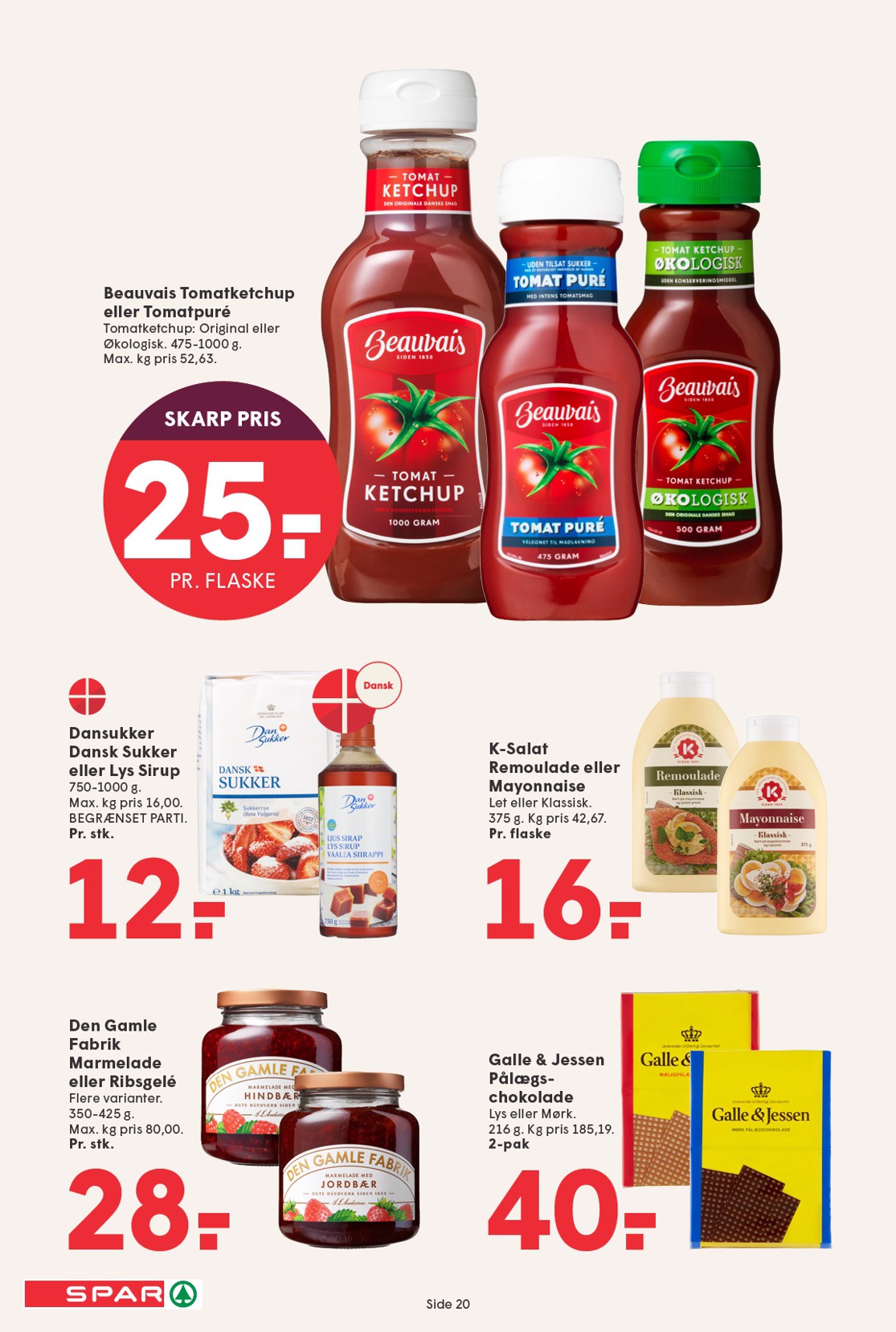 spar - Spar tilbudsavis gyldig fra 19.09. til 25.09. - page: 20