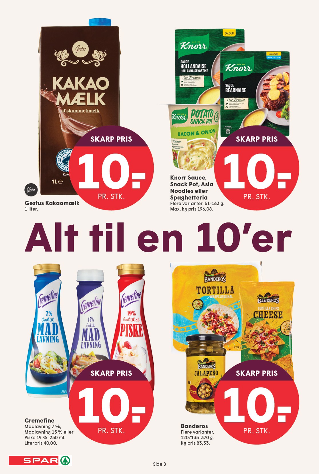 spar - Spar tilbudsavis gyldig fra 19.09. til 25.09. - page: 8
