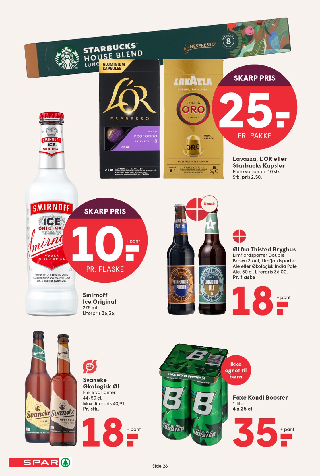 spar - Spar tilbudsavis gyldig fra 19.09. til 25.09. - page: 26