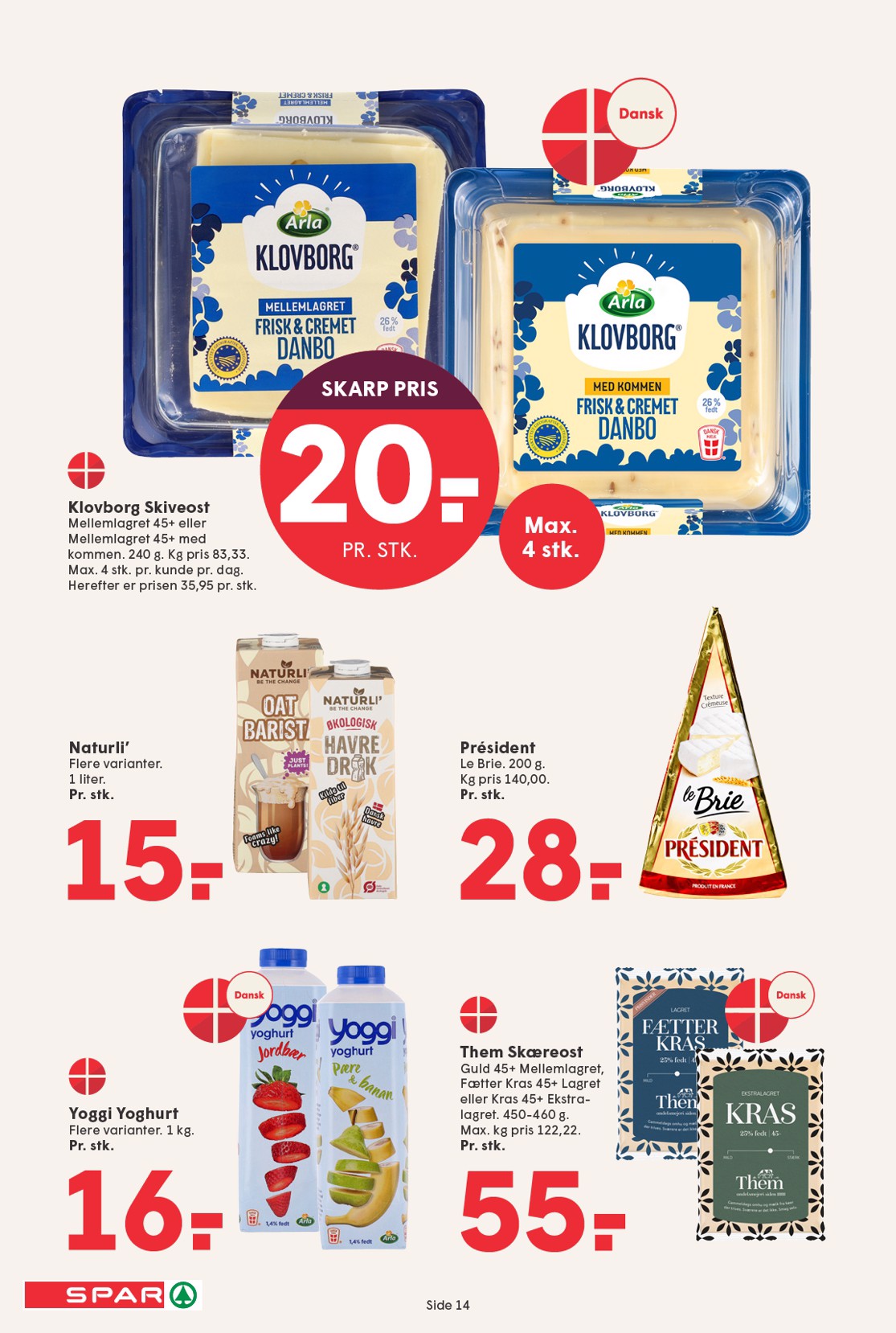 spar - Spar tilbudsavis gyldig fra 19.09. til 25.09. - page: 14
