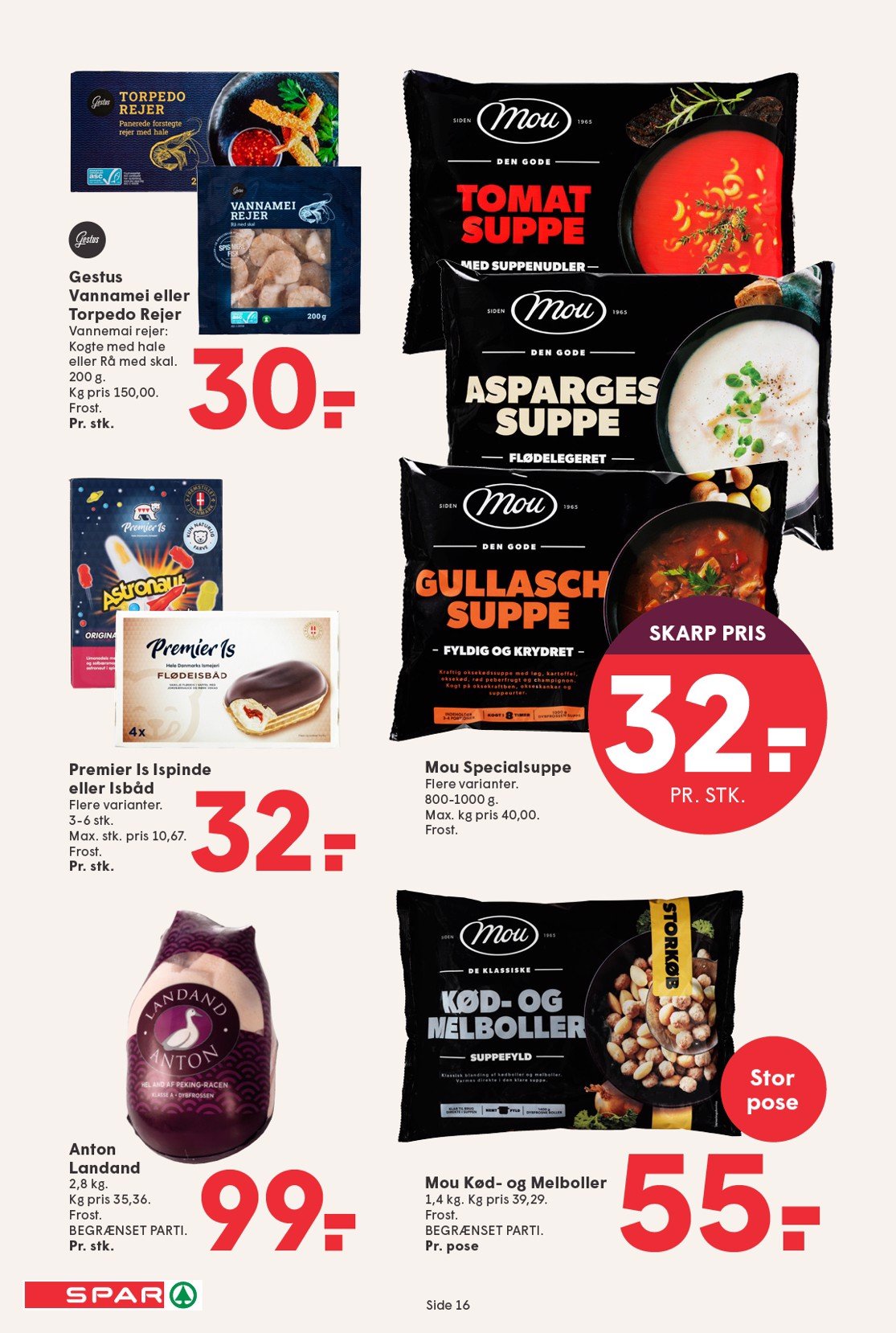spar - Spar tilbudsavis gyldig fra 26.09. til 02.10. - page: 16