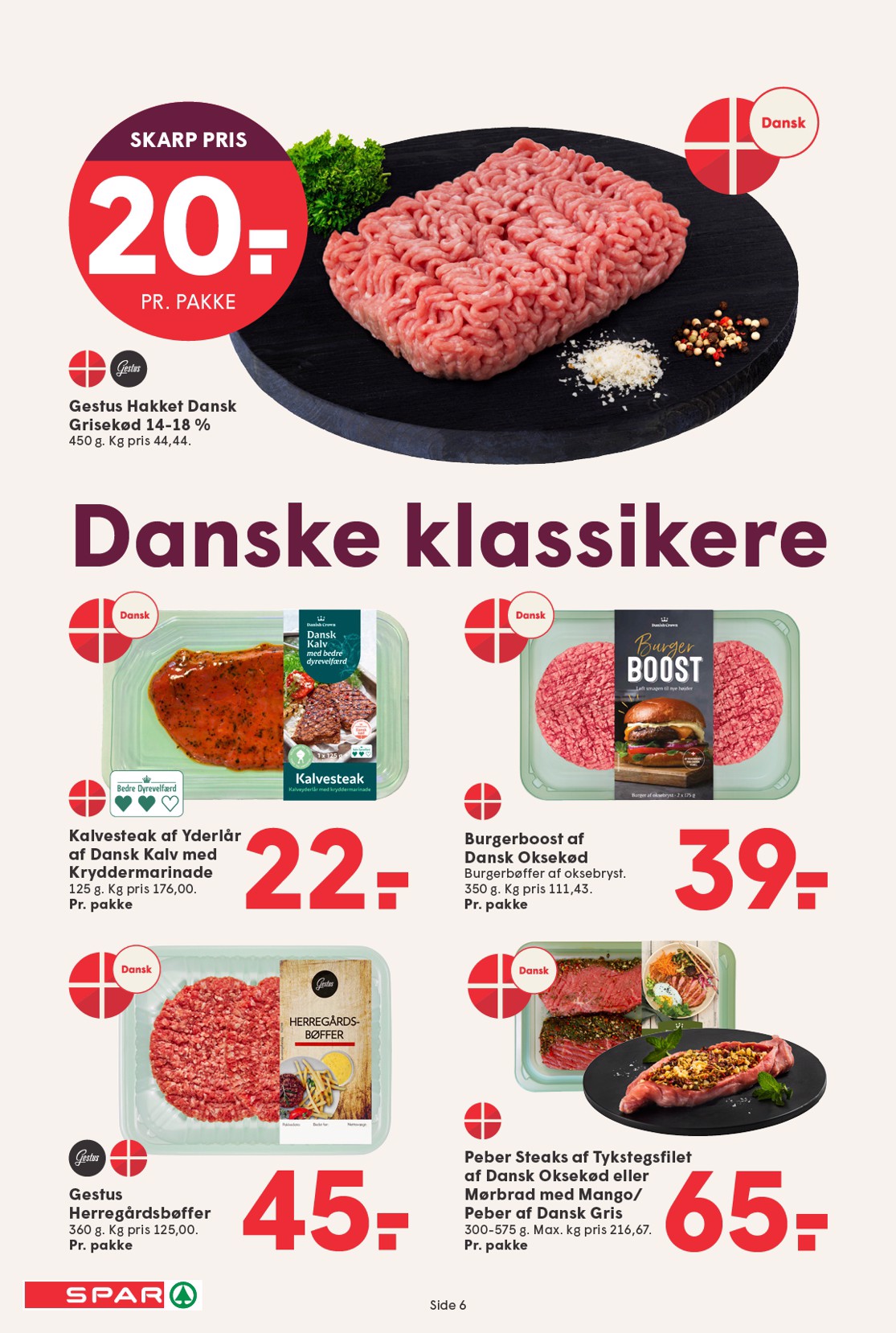 spar - Spar tilbudsavis gyldig fra 26.09. til 02.10. - page: 6