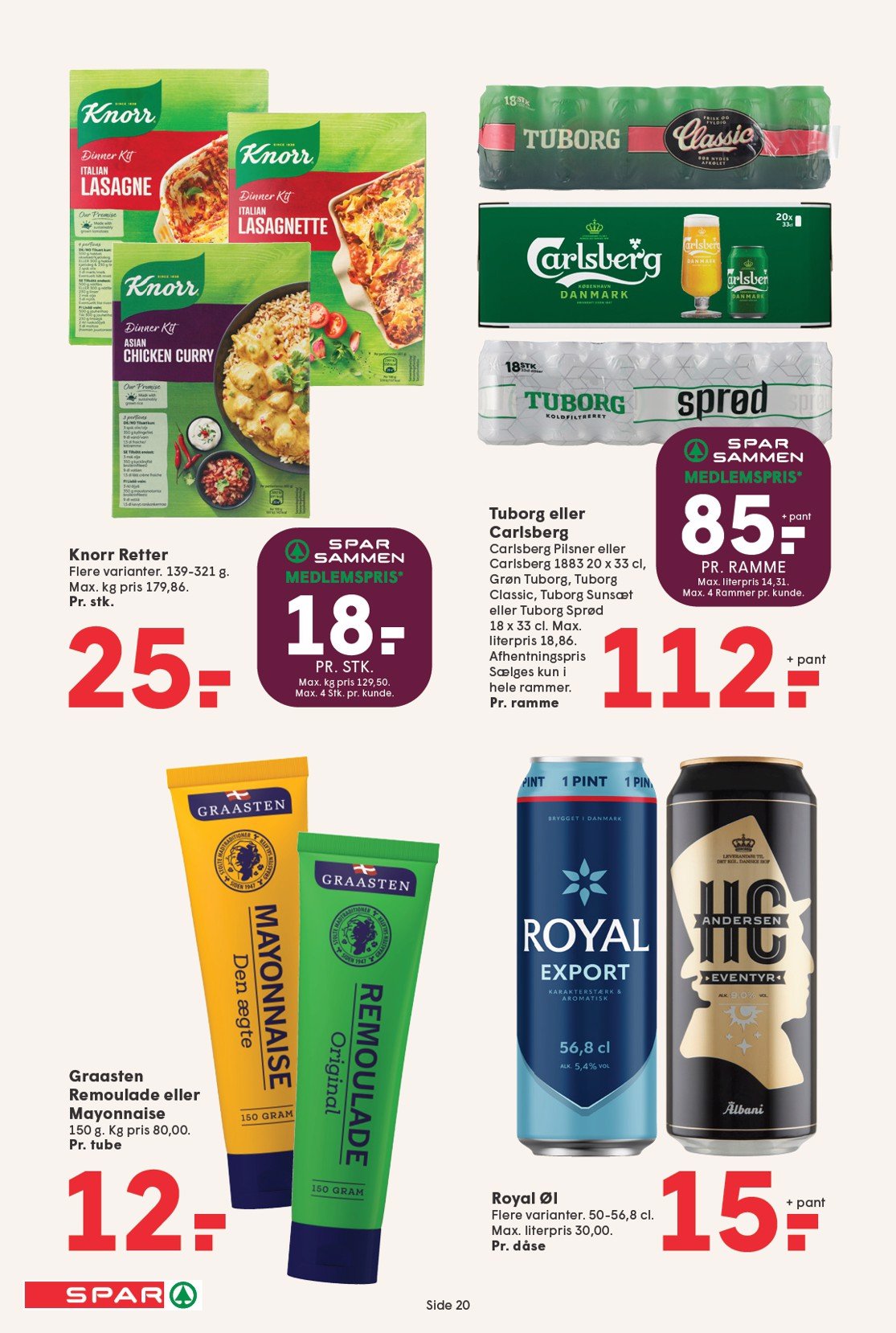 spar - Spar tilbudsavis gyldig fra 26.09. til 02.10. - page: 20