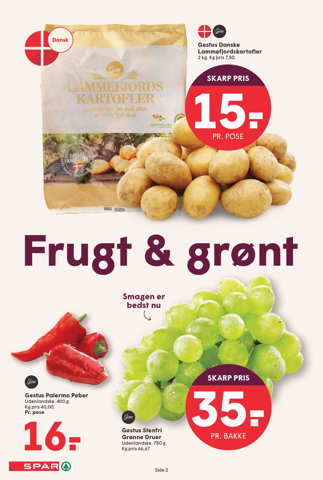 spar - Spar tilbudsavis gyldig fra 26.09. til 02.10. - page: 2