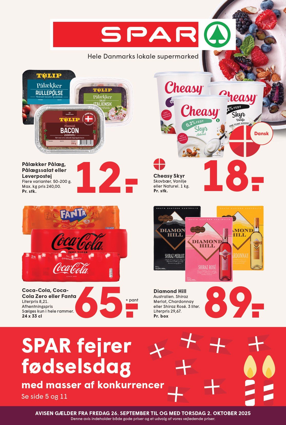 spar - Spar tilbudsavis gyldig fra 26.09. til 02.10.