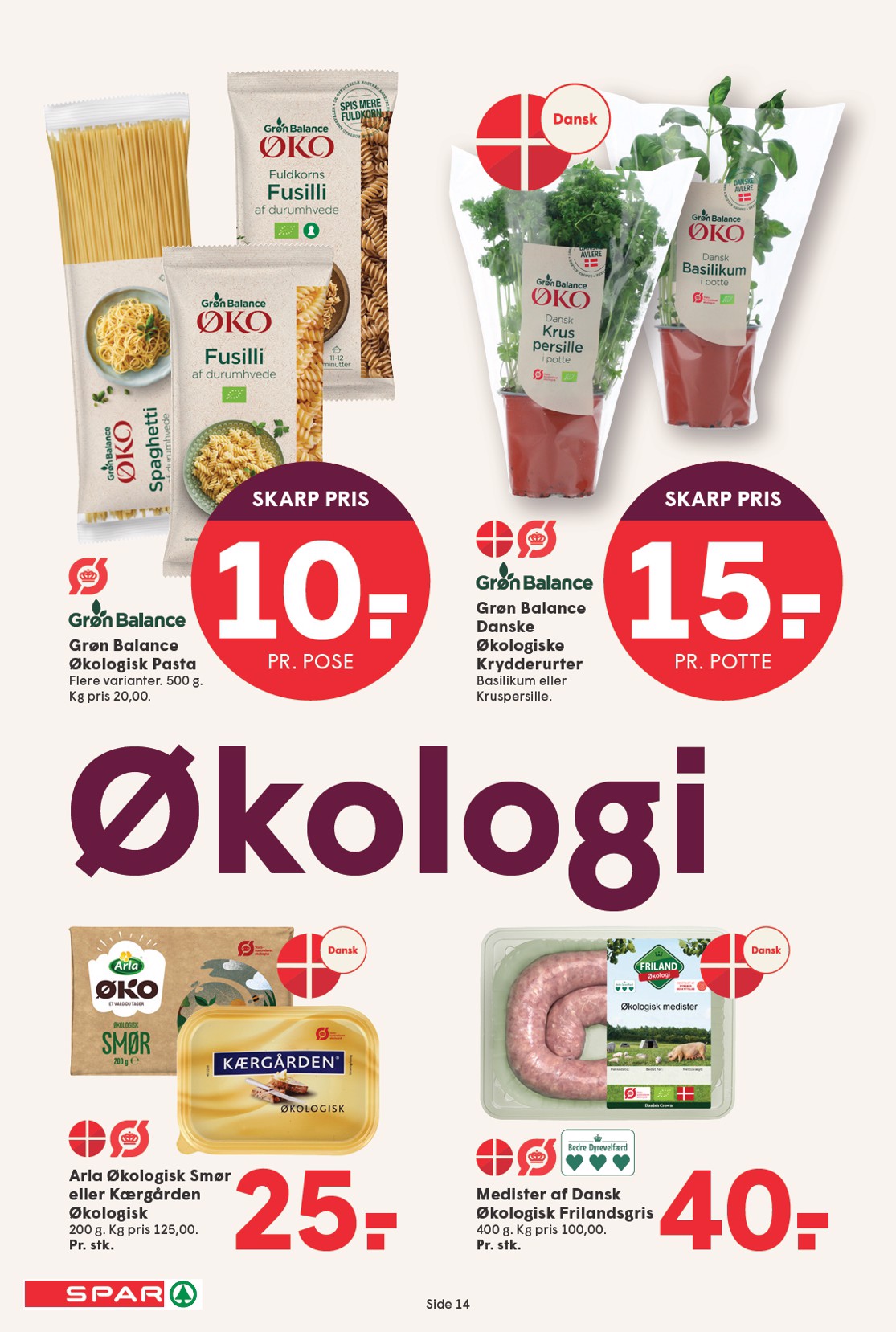 spar - Spar tilbudsavis gyldig fra 03.10. til 09.10. - page: 14