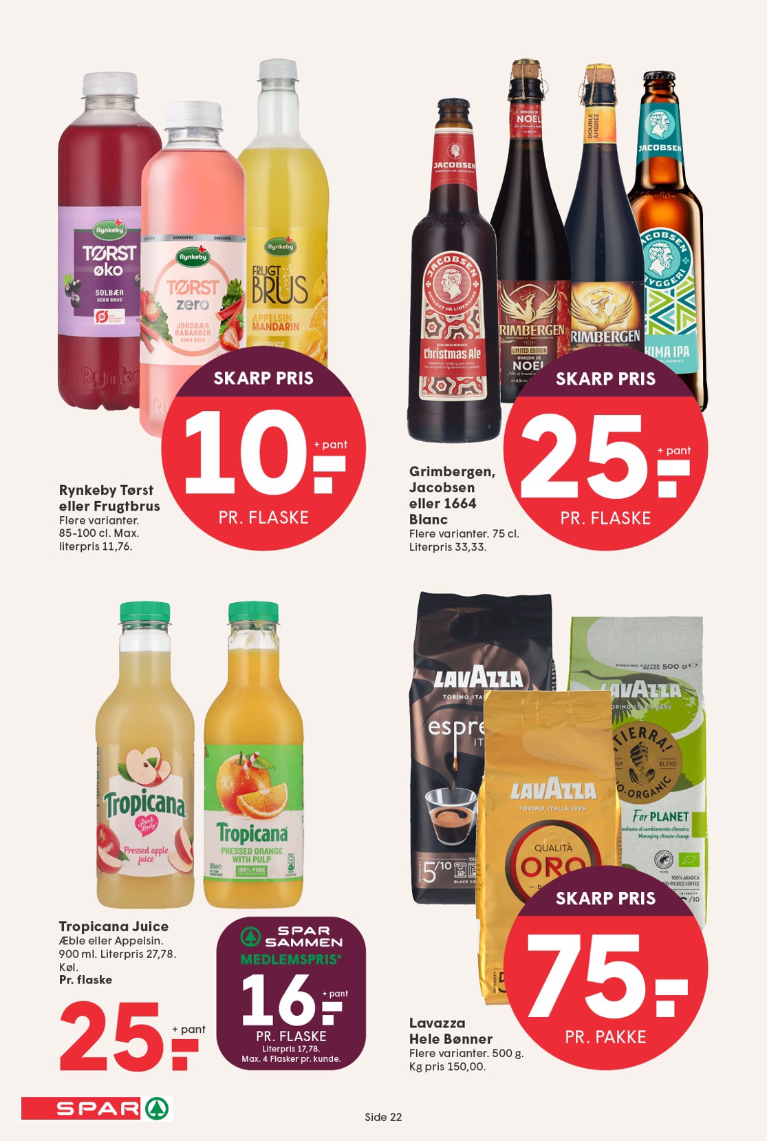 spar - Spar tilbudsavis gyldig fra 03.10. til 09.10. - page: 22