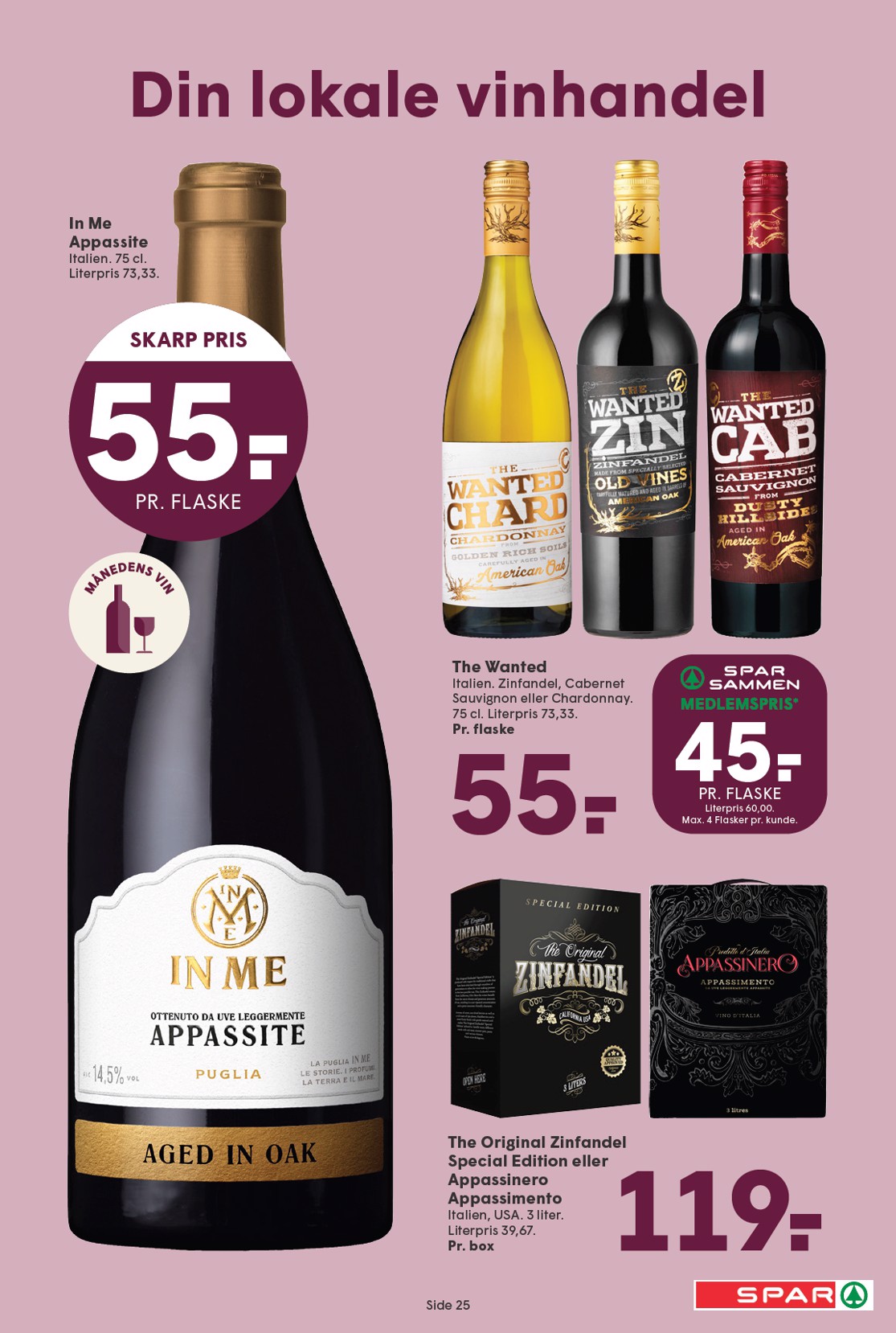 spar - Spar tilbudsavis gyldig fra 03.10. til 09.10. - page: 25