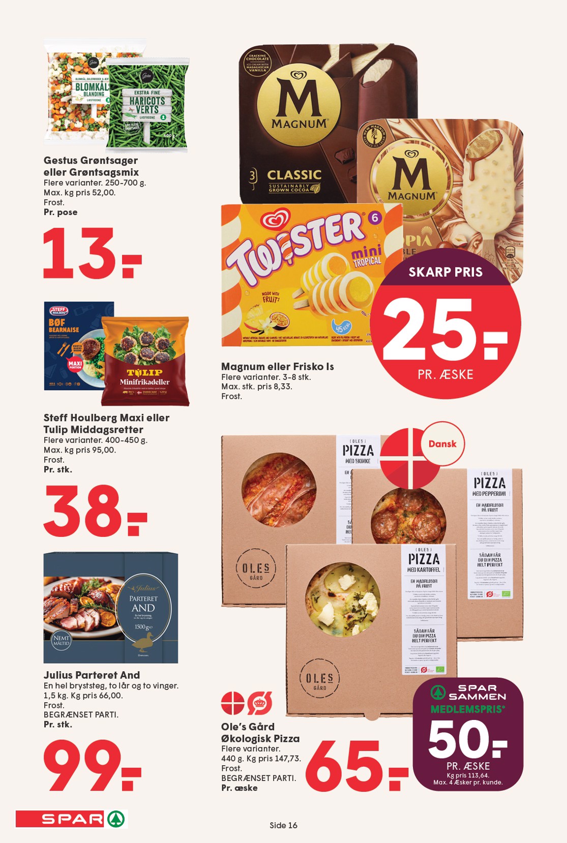 spar - Spar tilbudsavis gyldig fra 03.10. til 09.10. - page: 16