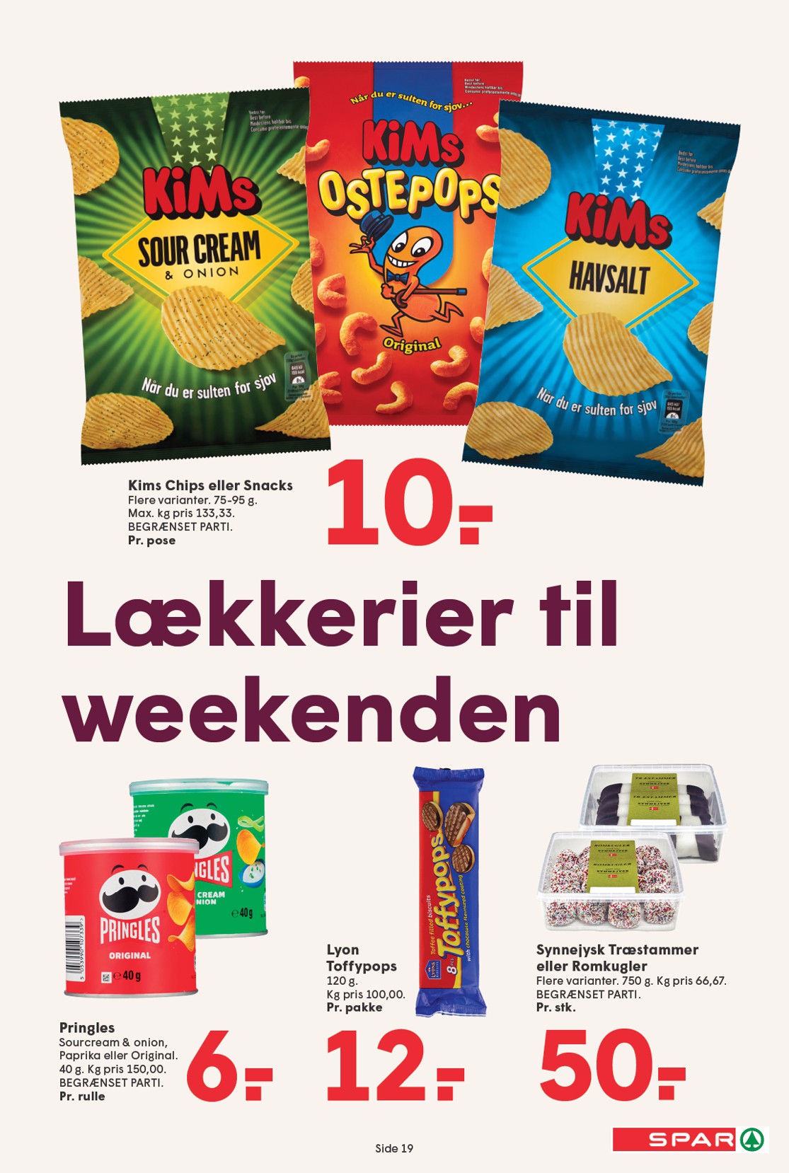 spar - Spar tilbudsavis gyldig fra 03.10. til 09.10. - page: 19