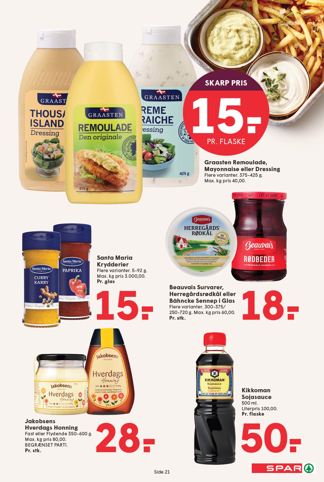 spar - Spar tilbudsavis gyldig fra 03.10. til 09.10. - page: 21