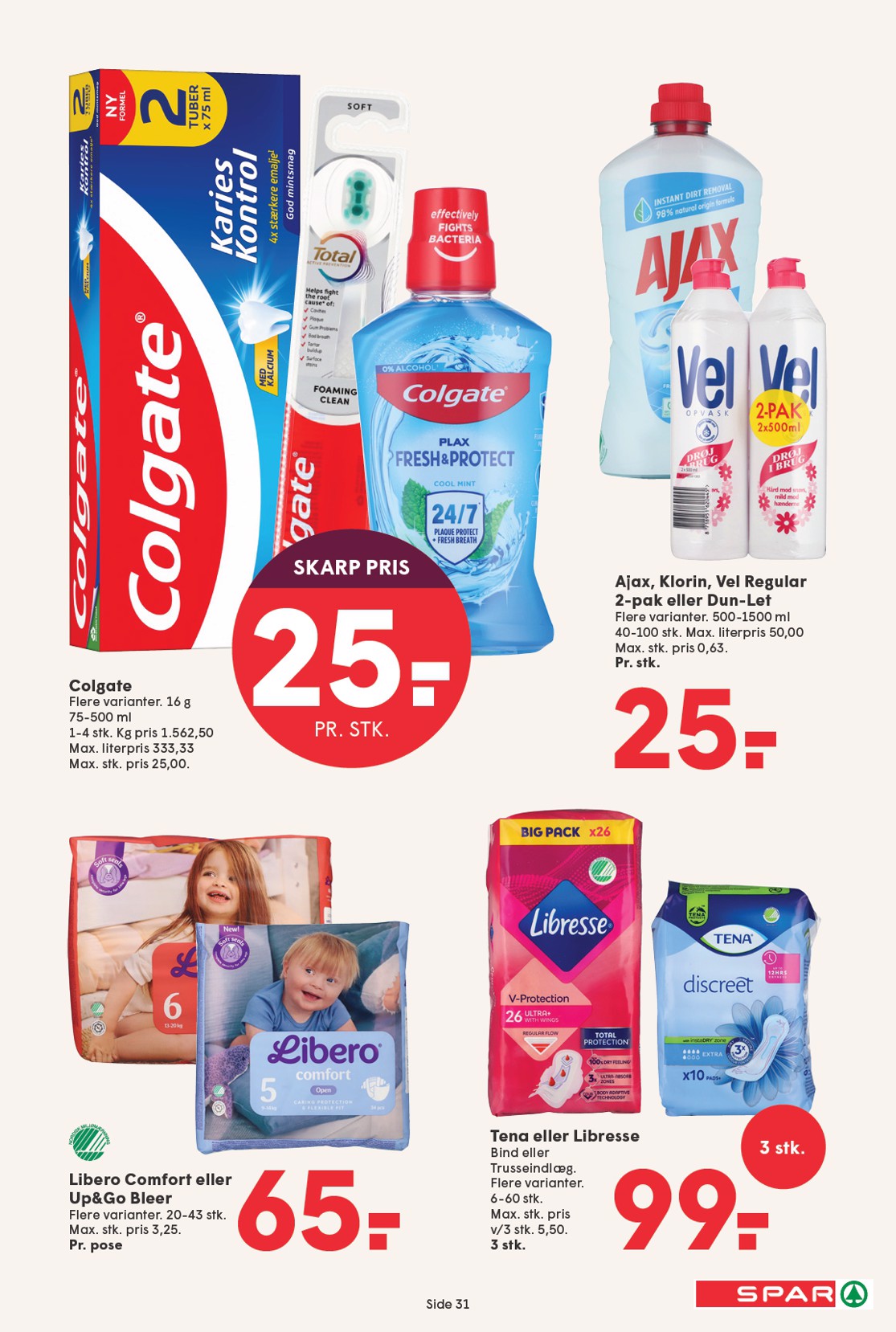 spar - Spar tilbudsavis gyldig fra 03.10. til 09.10. - page: 31