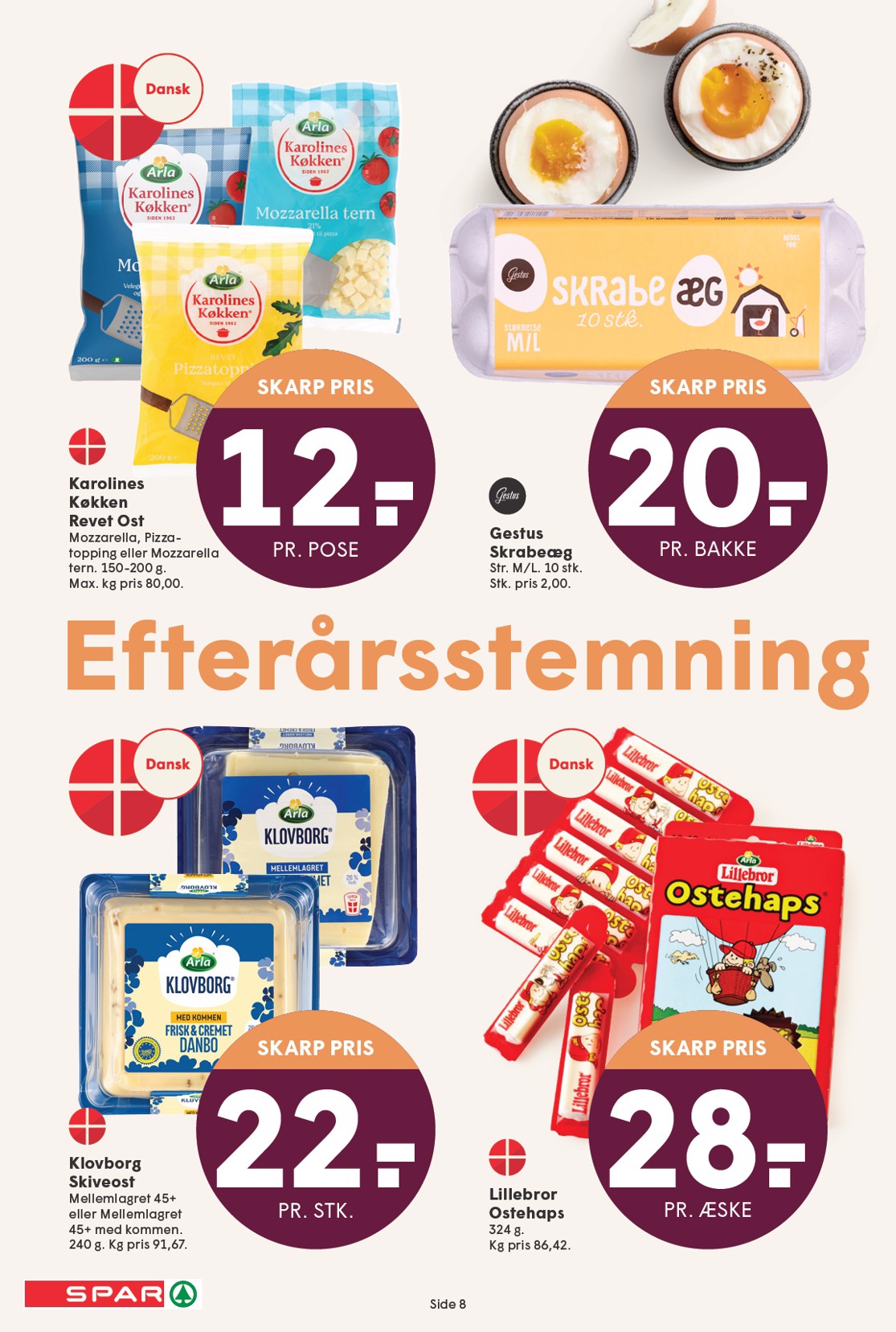 spar - Spar tilbudsavis gyldig fra 10.10. til 16.10. - page: 8