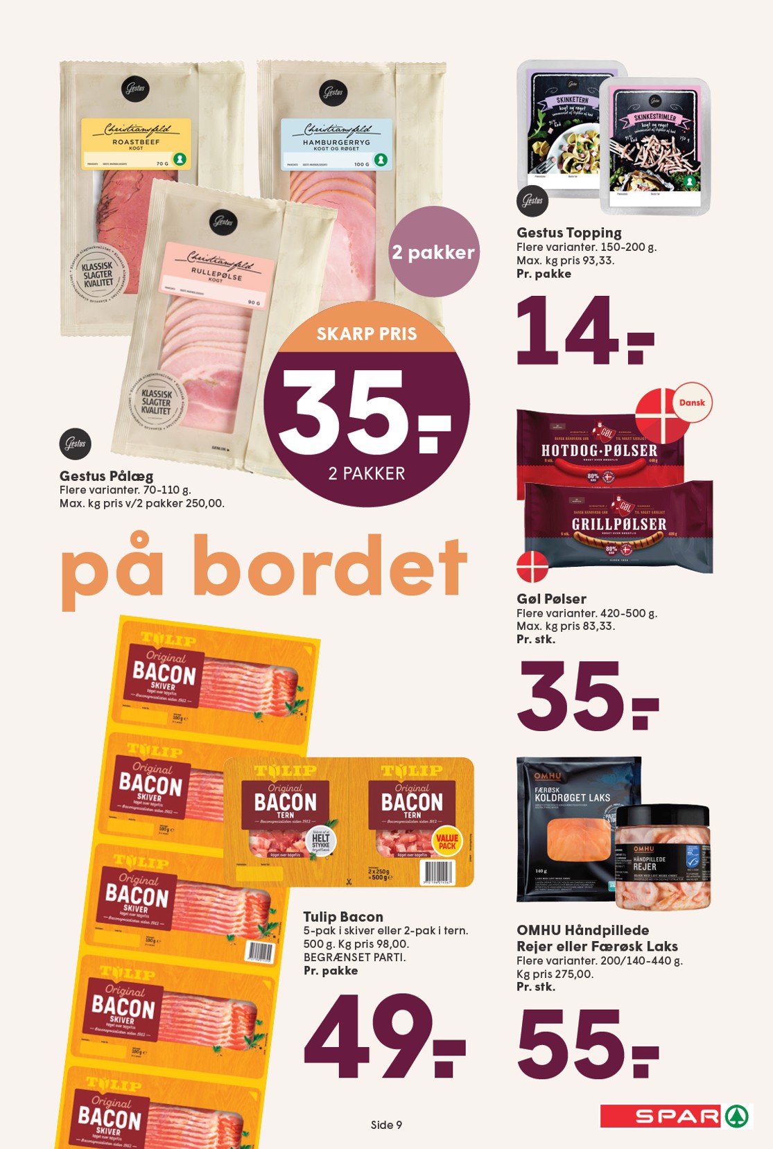 spar - Spar tilbudsavis gyldig fra 10.10. til 16.10. - page: 9