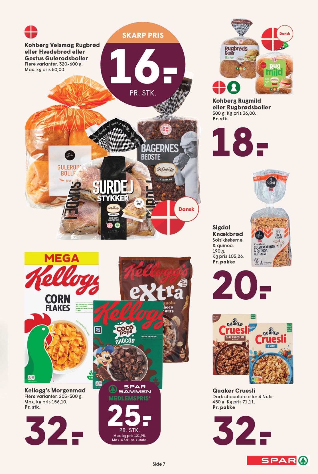 spar - Spar tilbudsavis gyldig fra 17.10. til 23.10. - page: 7