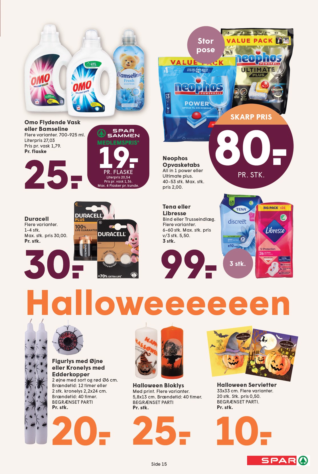 spar - Spar tilbudsavis gyldig fra 17.10. til 23.10. - page: 15