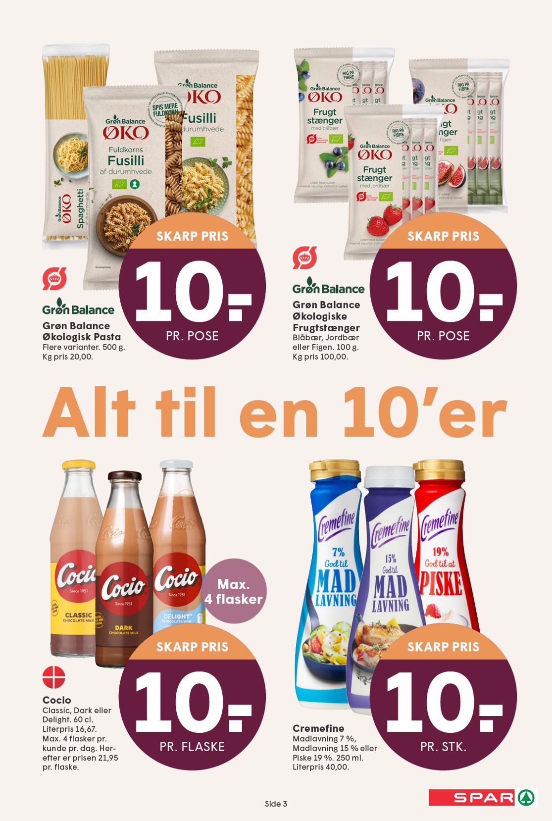 spar - Spar tilbudsavis gyldig fra 17.10. til 23.10. - page: 3