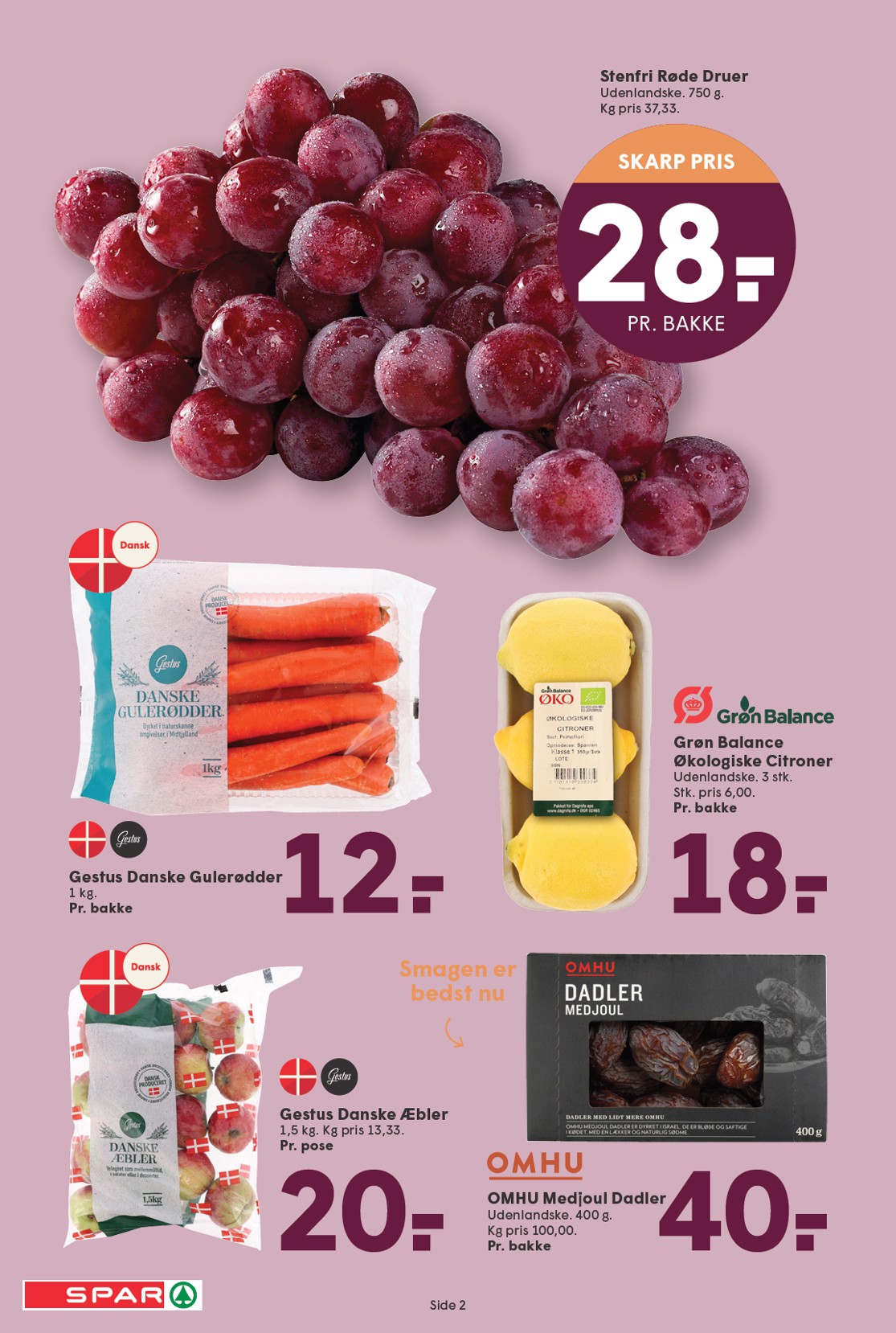 spar - Spar tilbudsavis gyldig fra 24.10. til 30.10. - page: 2